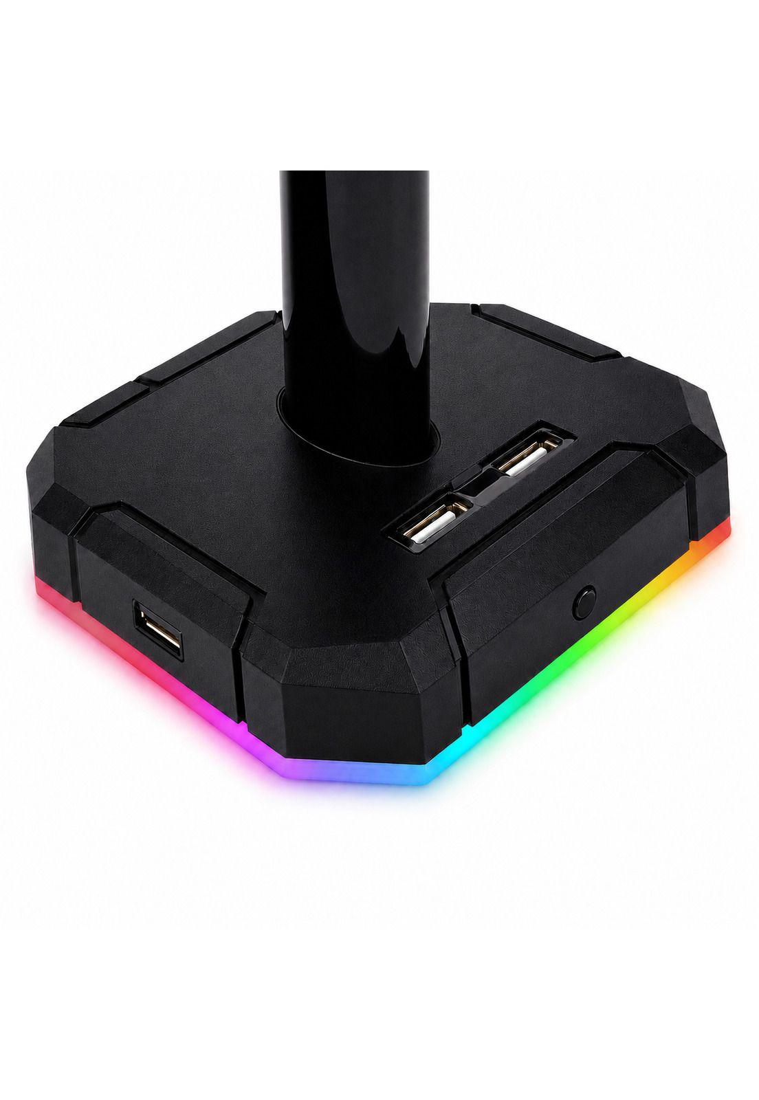 Soporte para Audífonos Redragon Scepter con Hub Usb FULL RGB-4
