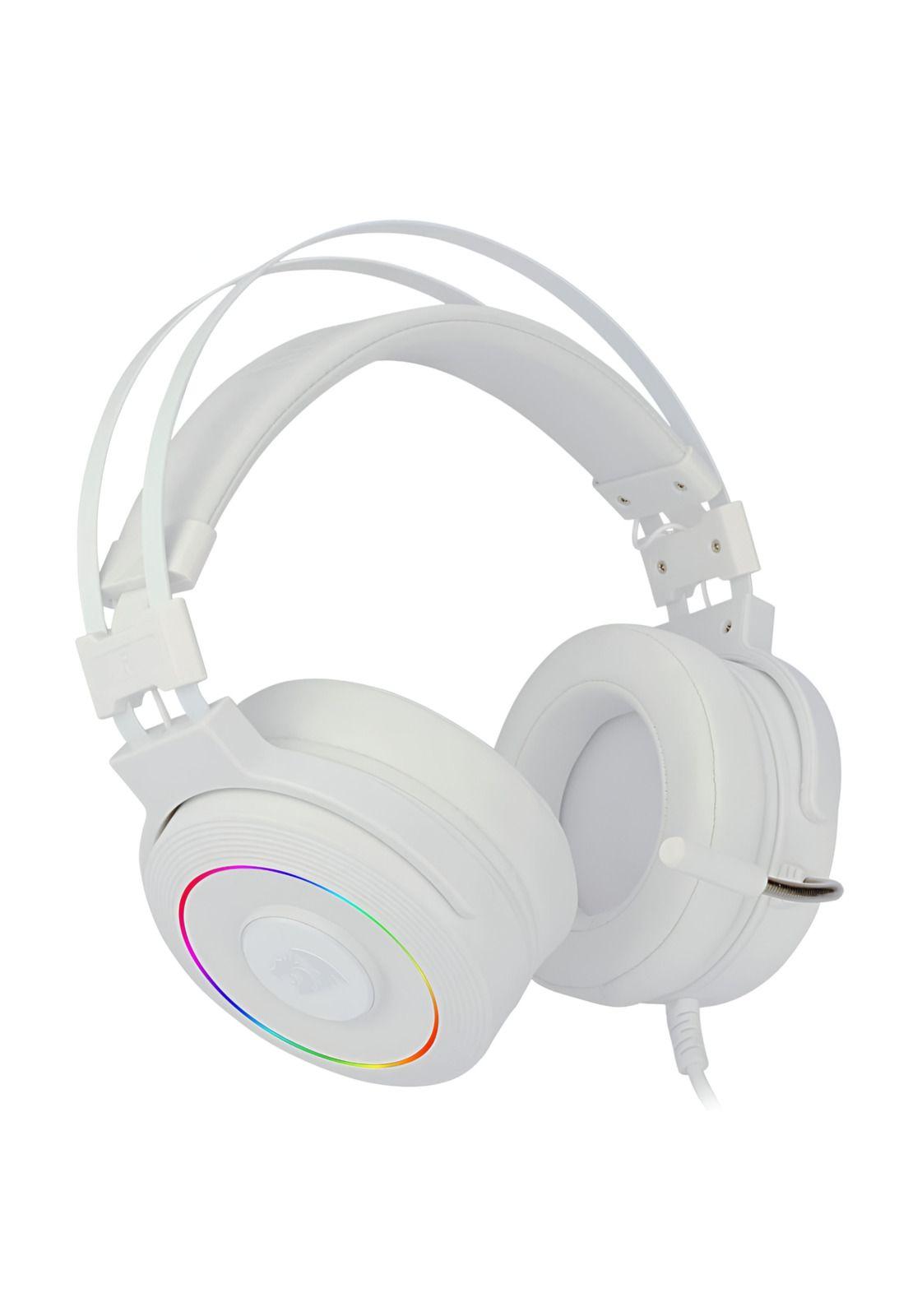 Audifonos USB Redragon Lamia White Audio 7.1 Con Soporte-6