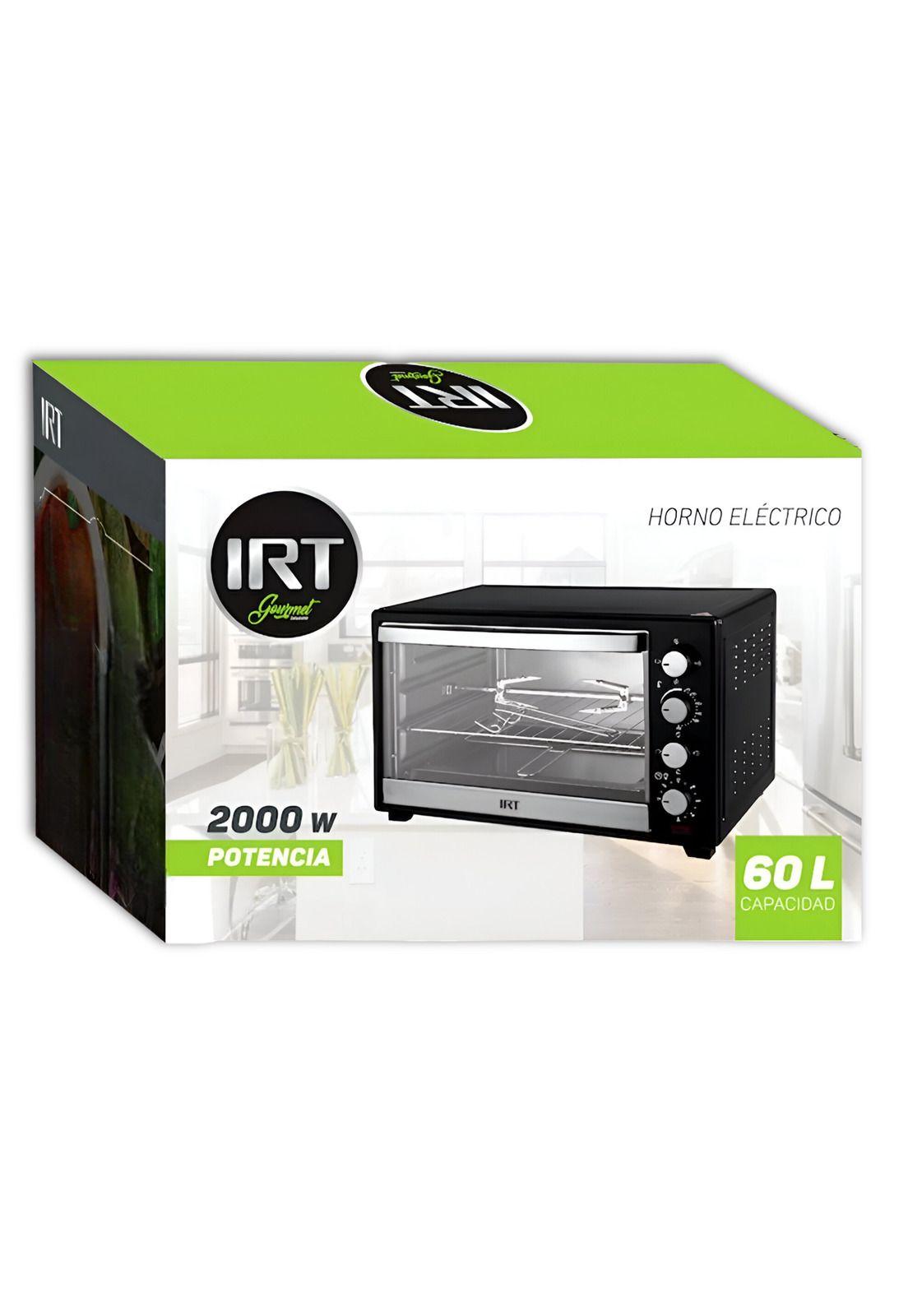 Horno Eléctrico IRT 60 Litros JK60A 2000W / 250° Max-6