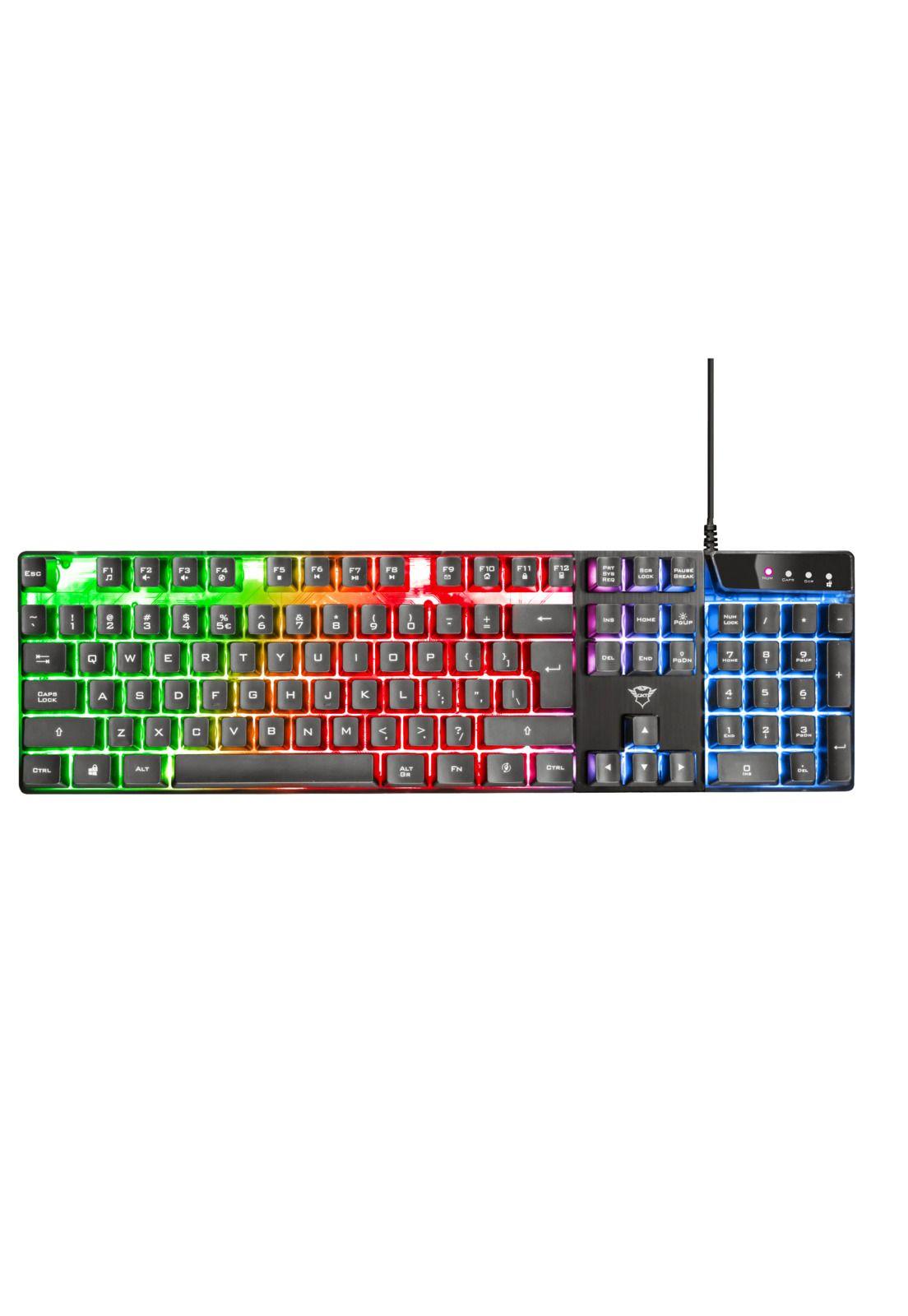 Teclado Gamer Trust Azor Gxt 835 Rgb Full Anti Ghosting-3