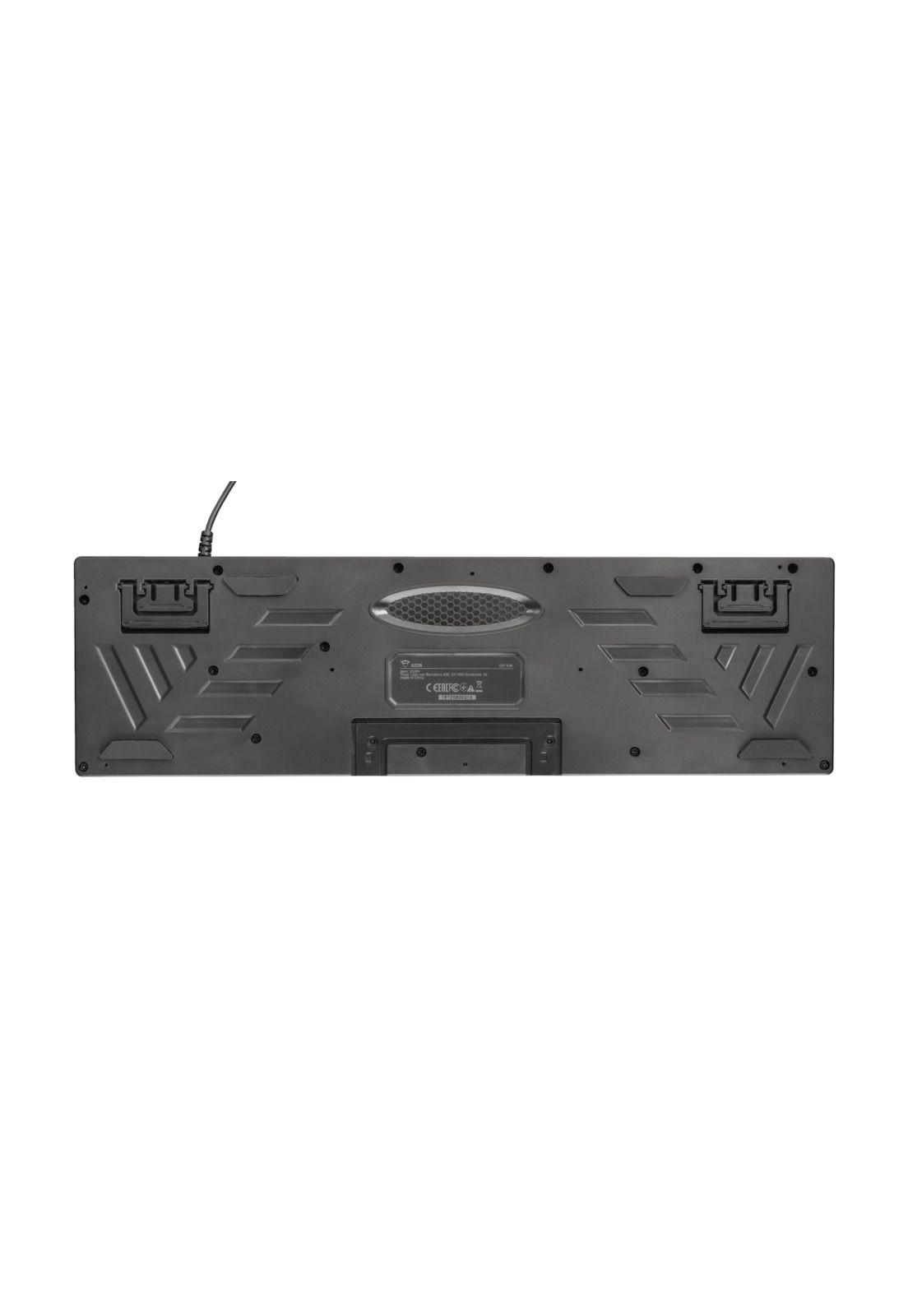 Teclado Gamer Trust Azor Gxt 835 Rgb Full Anti Ghosting-5