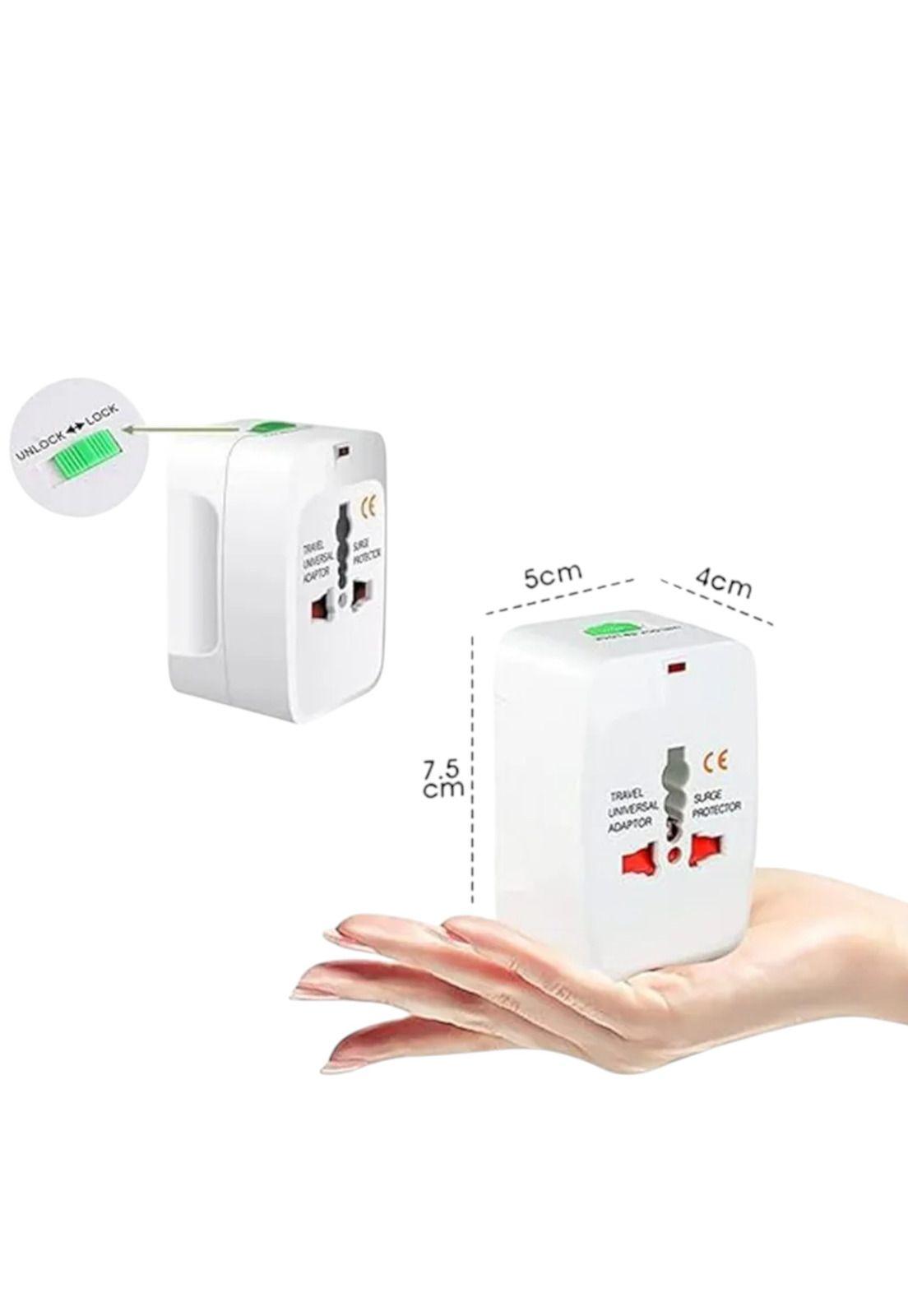 Adaptador de Corriente Universal para Viaje (4en1) 110V/220V-7