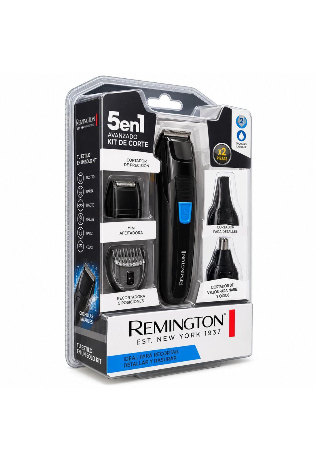 Kit Cortador de Bello Facial Remington 5x1 PG-181 Multiusos-1