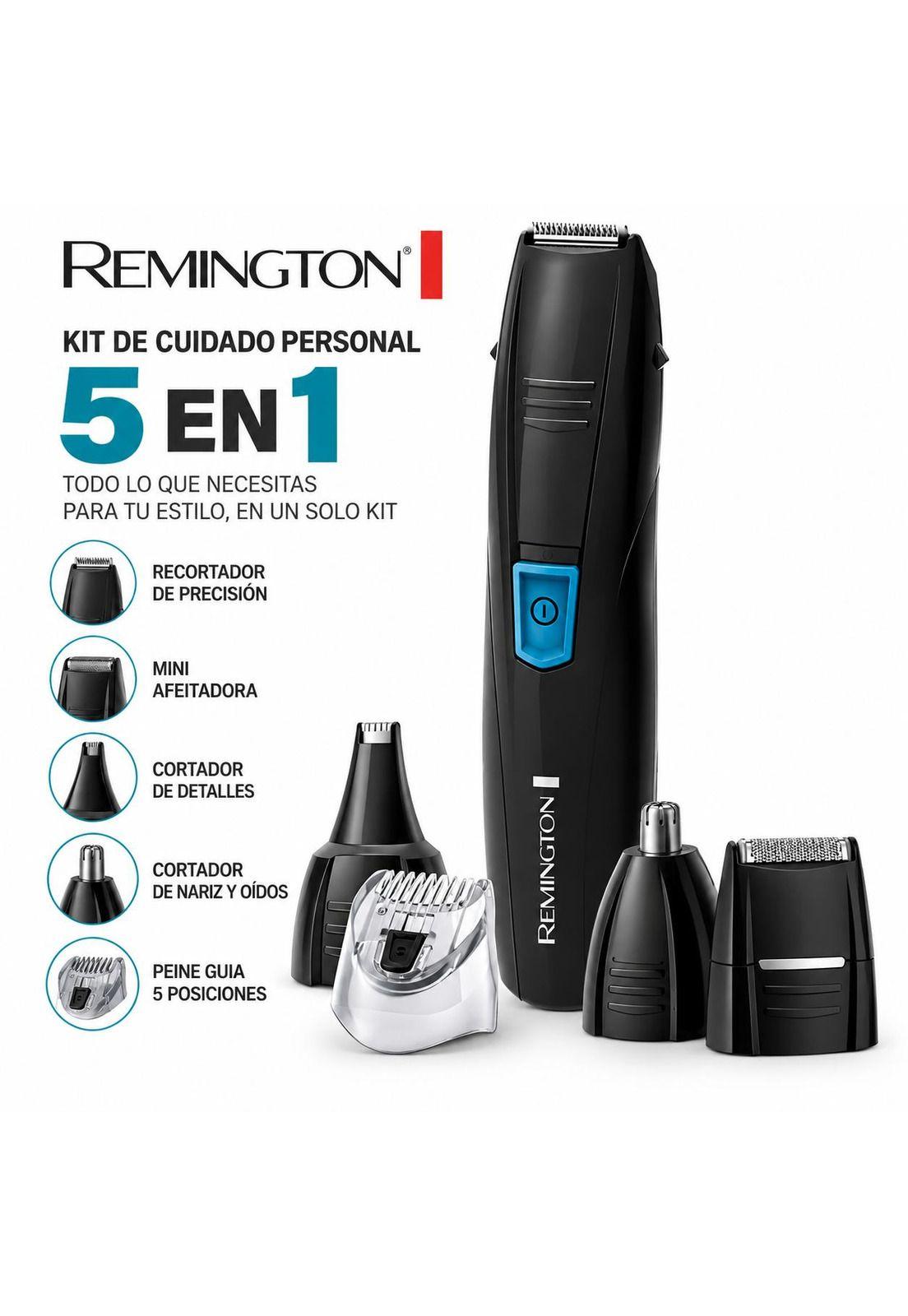 Kit Cortador de Bello Facial Remington 5x1 PG-181 Multiusos-5