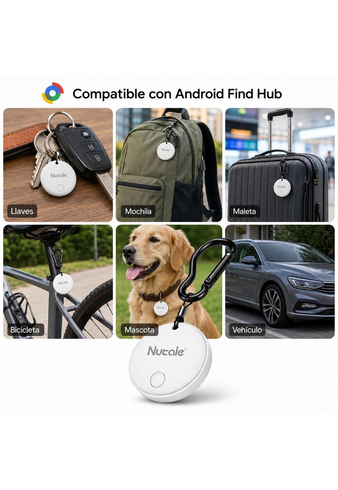 KIT de 2 Localizadores GPS  para Android Find Hub Google-8