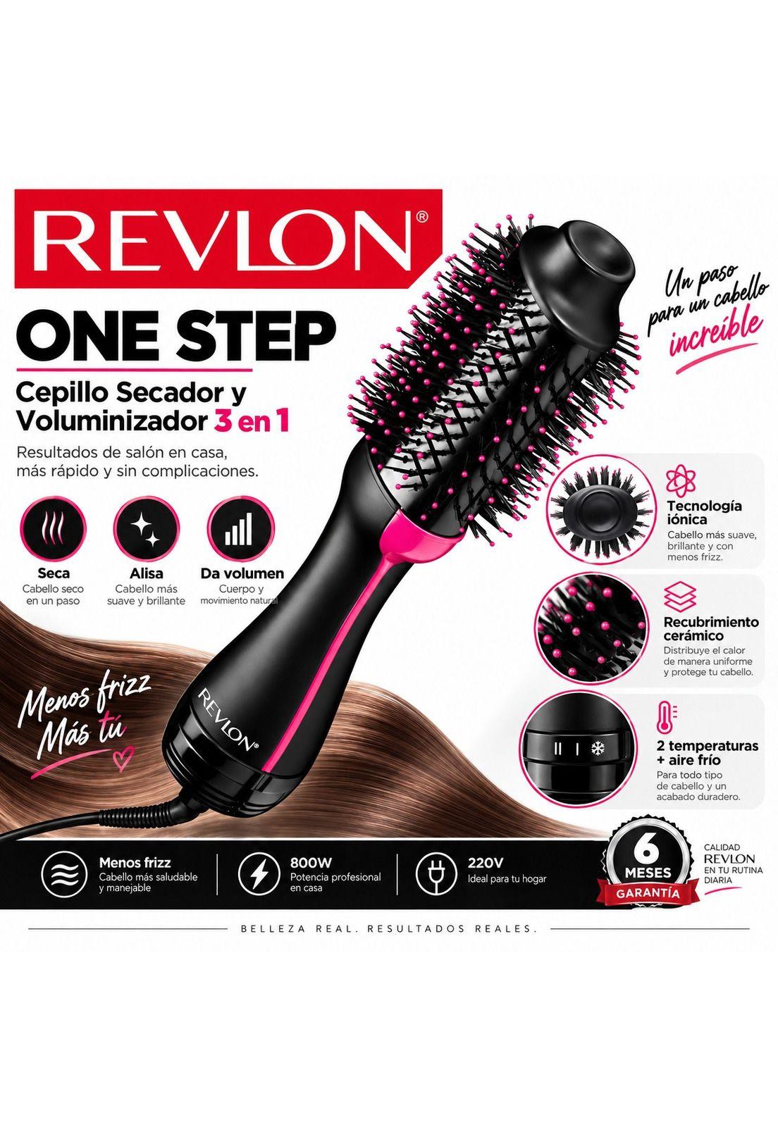 Cepillo Secador y Voluminizador REVLON One Step Profesional-3