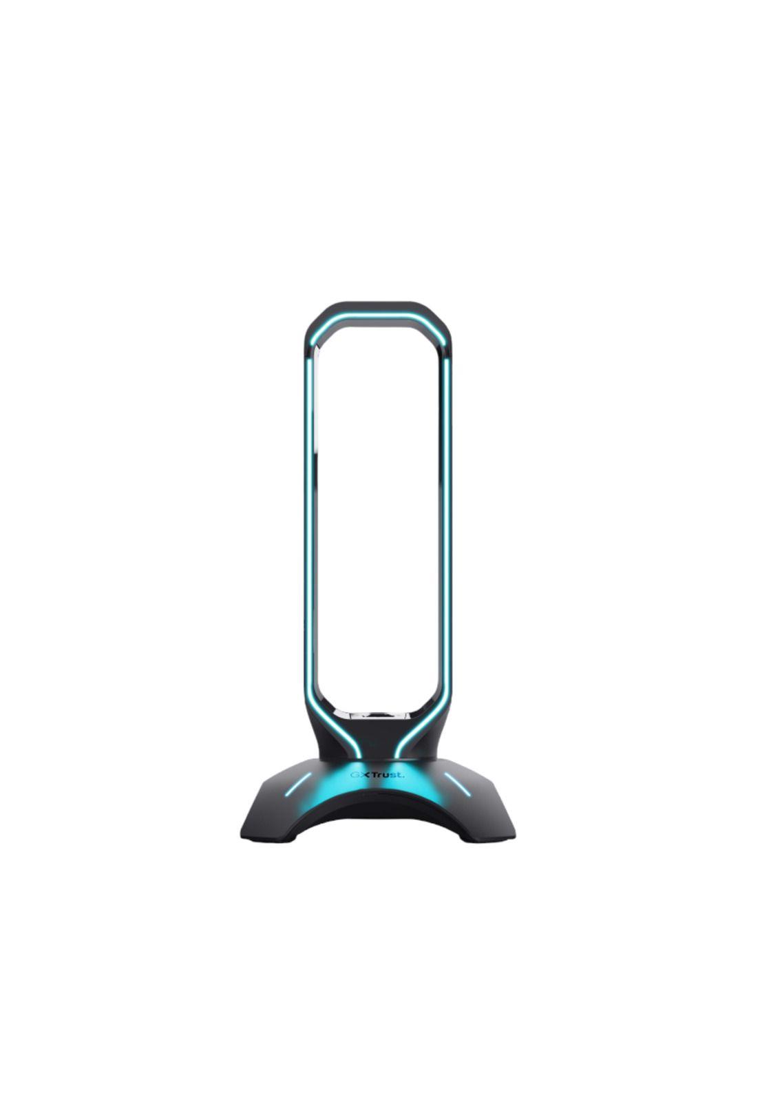 Soporte Stand Gamer RGB para Audífonos Trust Gxt 265 + HUB-0