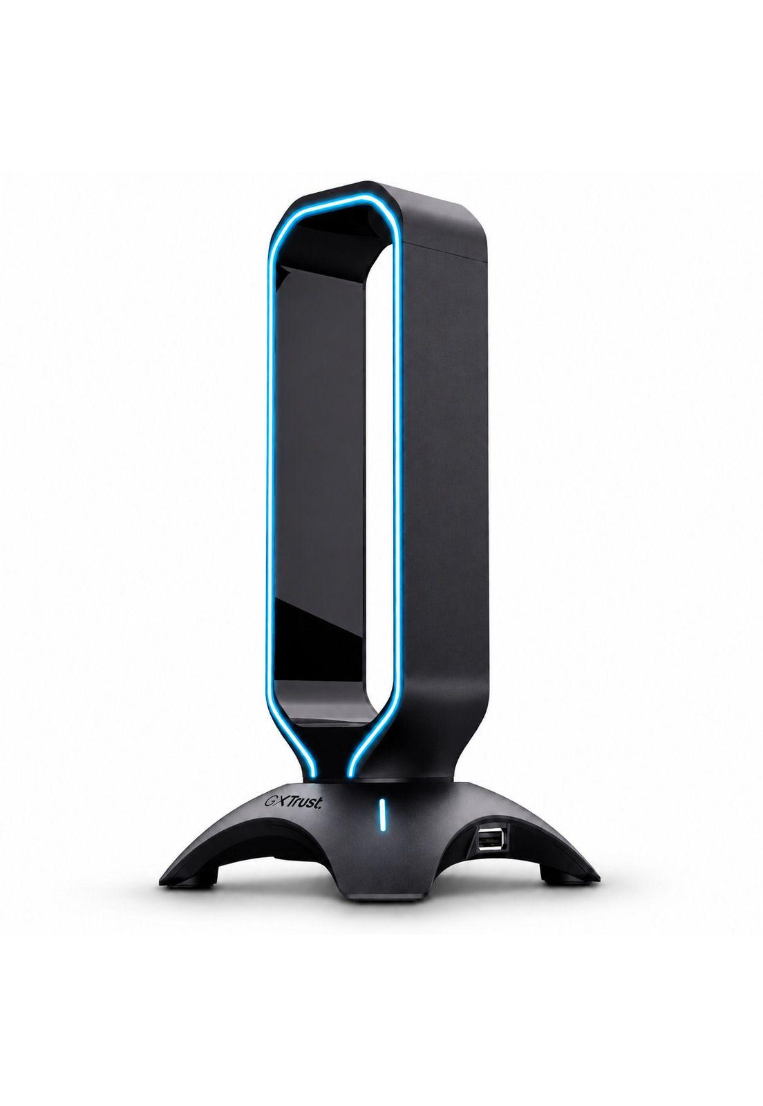Soporte Stand Gamer RGB para Audífonos Trust Gxt 265 + HUB-3