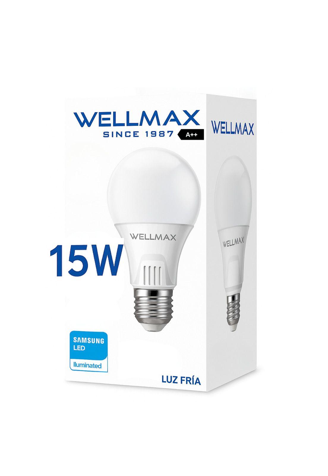 Ampolleta Led Samsung Wellmax 15W HIGH POWER LUMENS LUZ FRIA-4