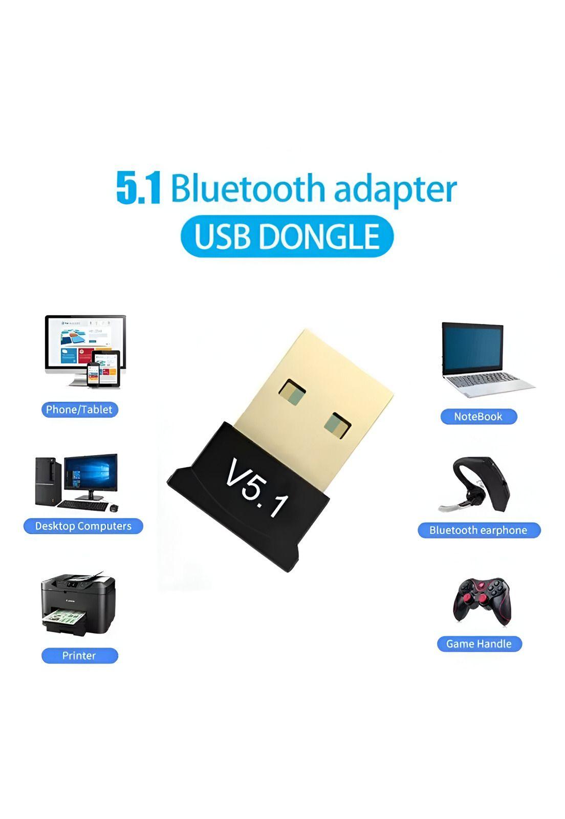 Receptor Bluetooth 5.1 USB 2.0 High Speed 24 Mbps-5