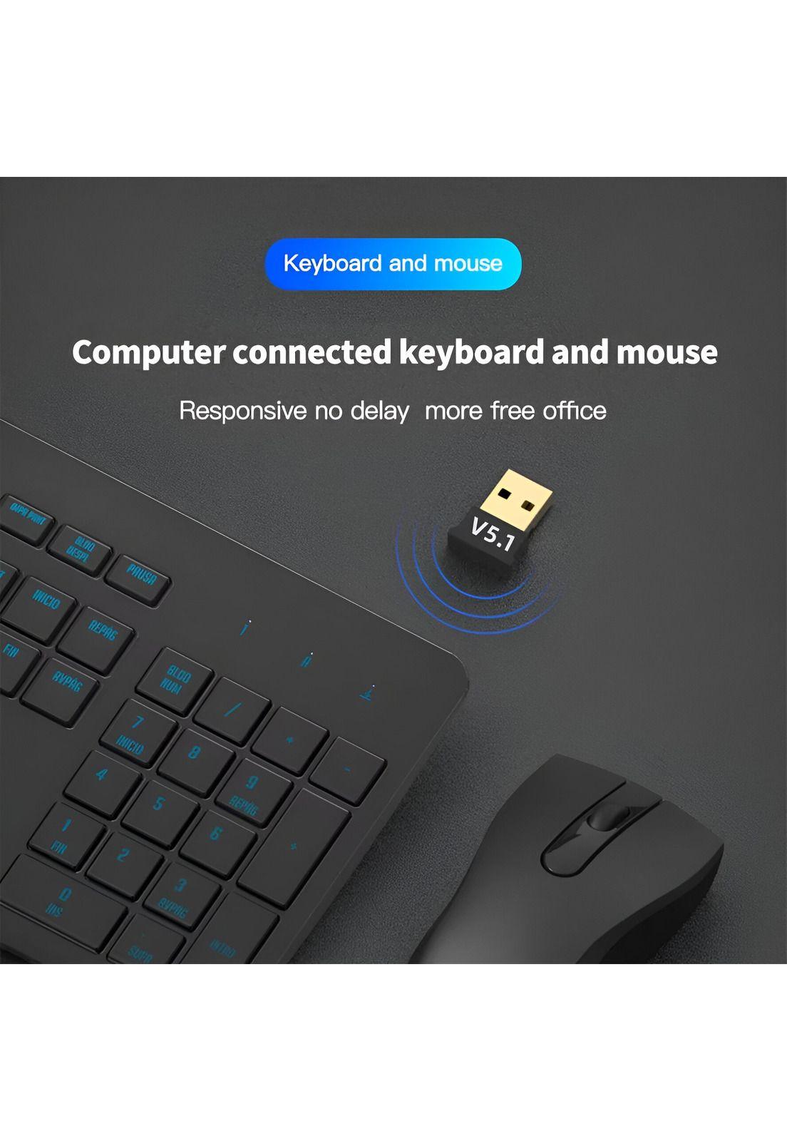 Receptor Bluetooth 5.1 USB 2.0 High Speed 24 Mbps-7