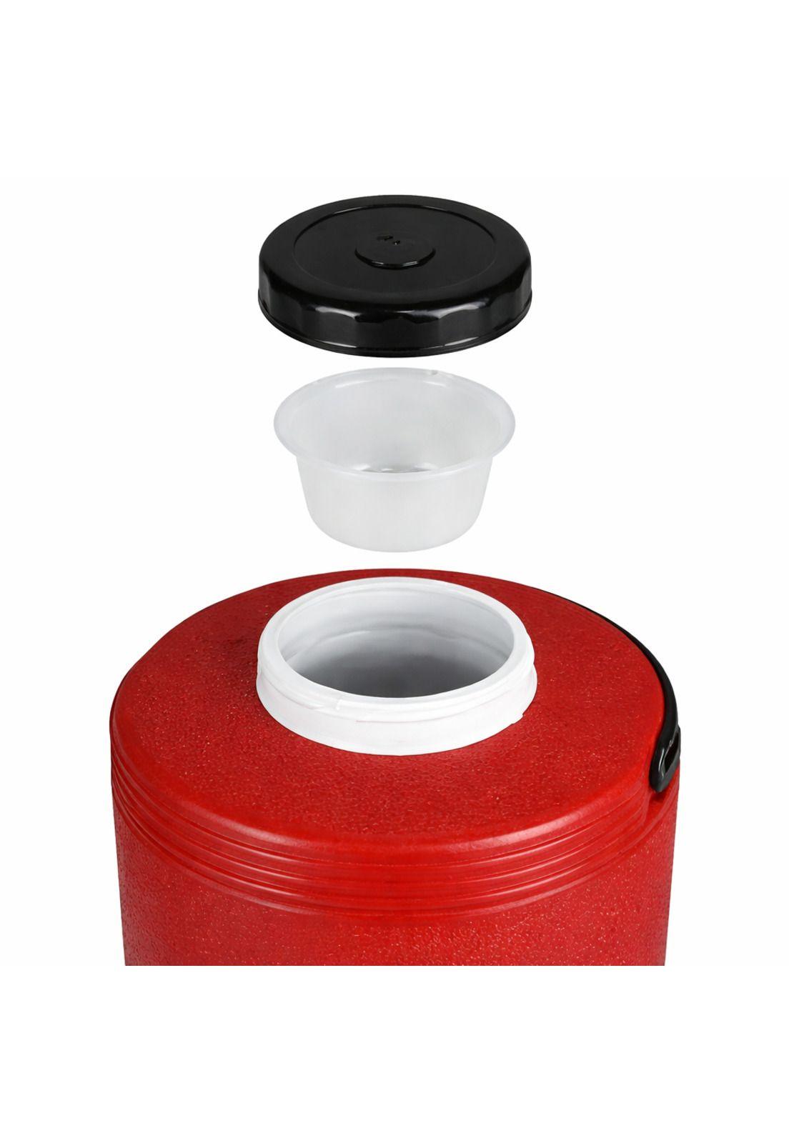 Maxi Termo 6 Litros Termolar Rojo para Agua Caliente y Fria-2