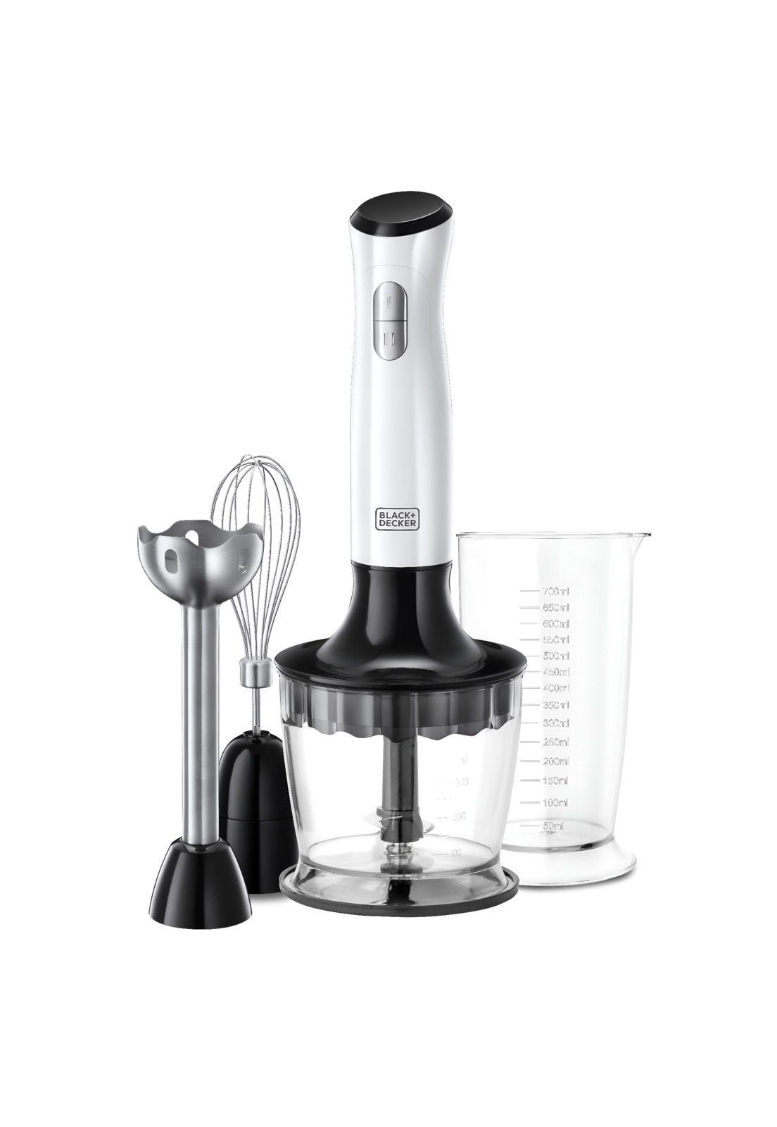 Batidora De Inmersion 3 en 1 Black + Decker 700W HB24710-CL-3