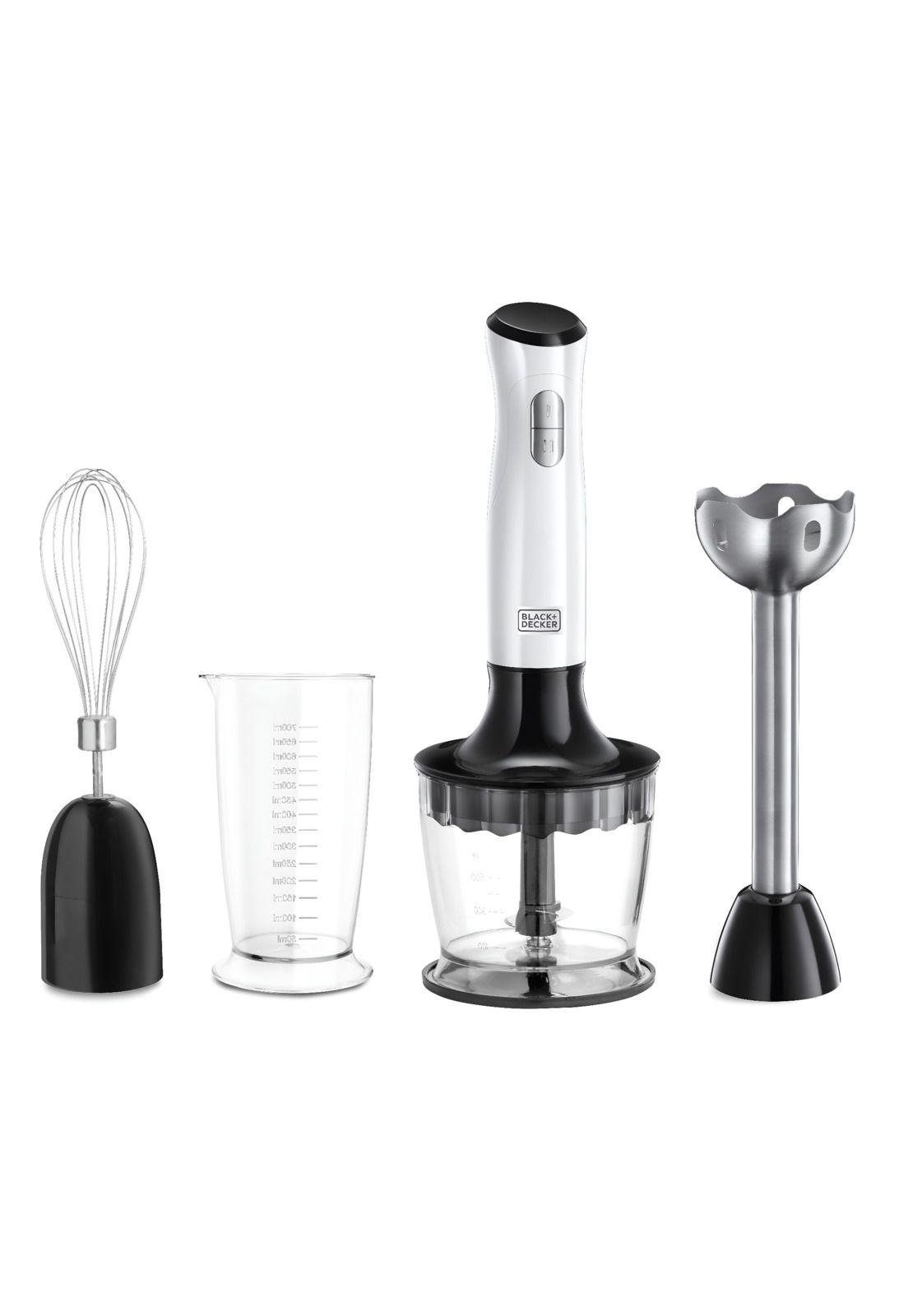 Batidora De Inmersion 3 en 1 Black + Decker 700W HB24710-CL-9