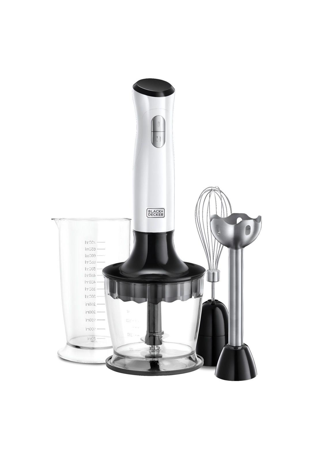 Batidora De Inmersion 3 en 1 Black + Decker 700W HB24710-CL-2