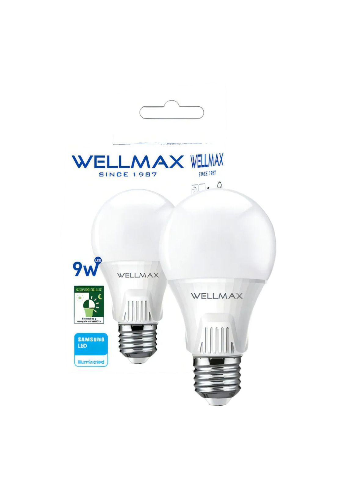 Ampolleta LED Wellmax  9W con Sensor de Luz & Encendido Automático-4