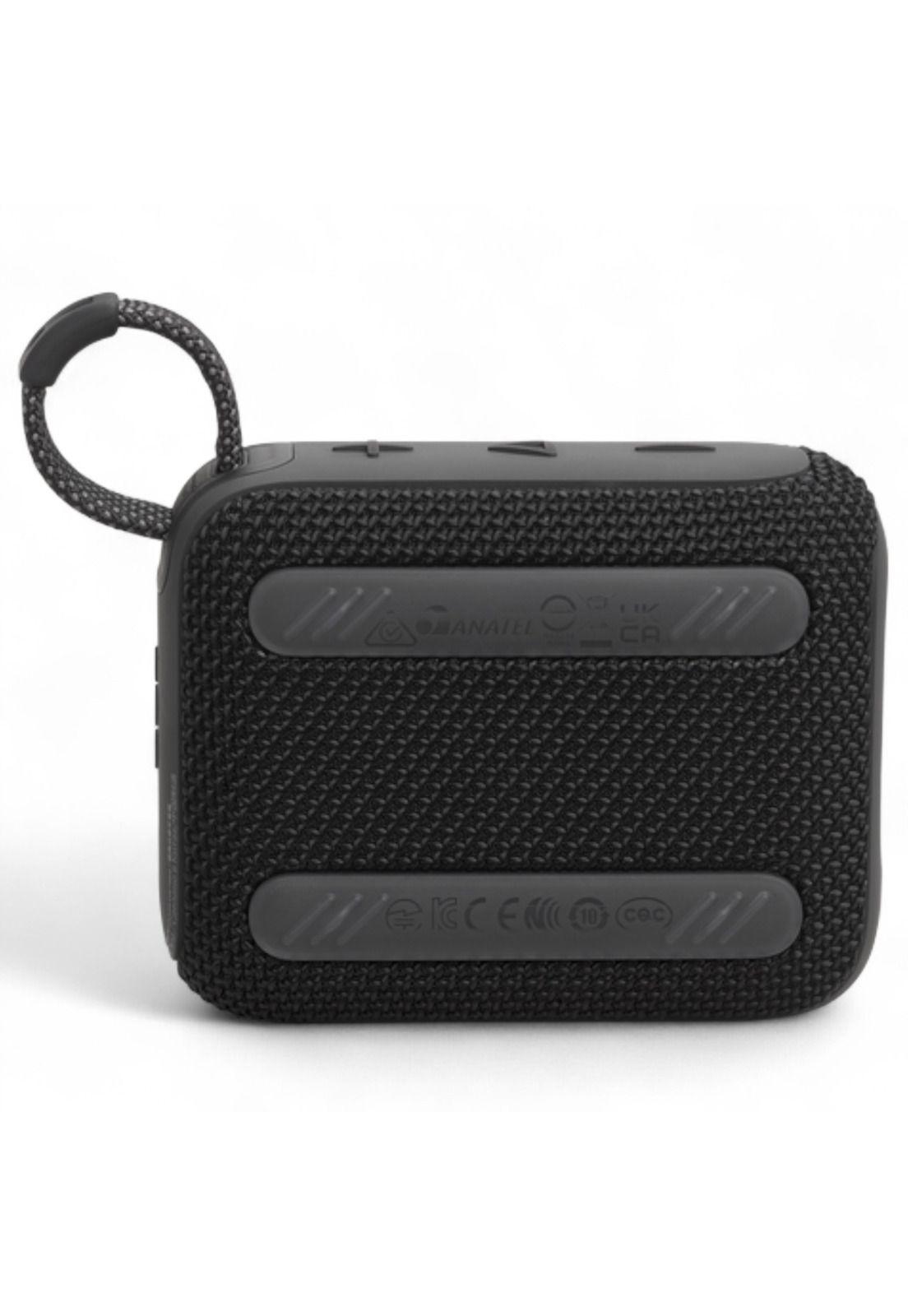 Parlante Portátil JBL GO 4 Black Bluetooth 5 Waterproof IP67-5
