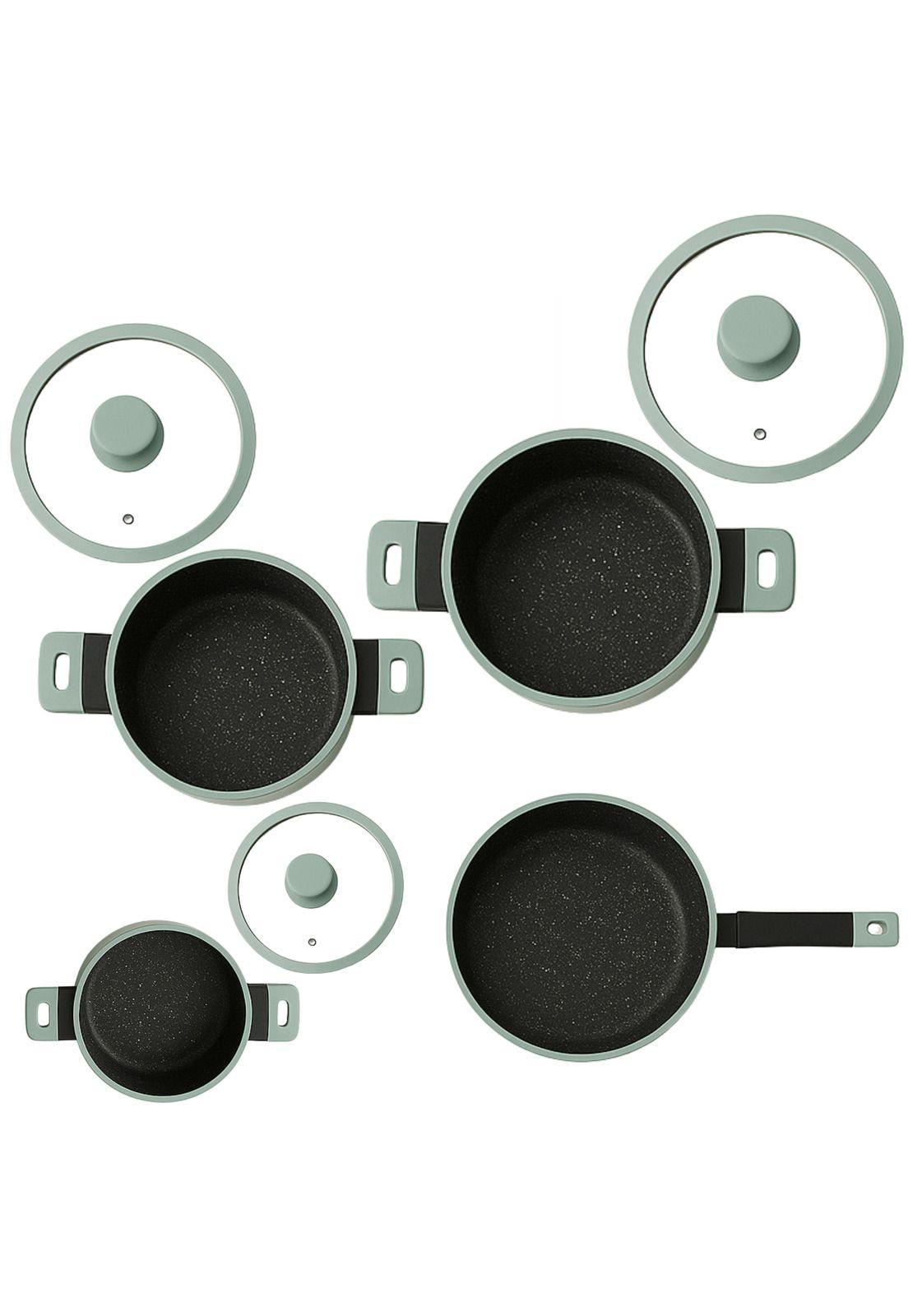 Pack Batería de Cocina Profesional KW Forged Aluminum Mint-4