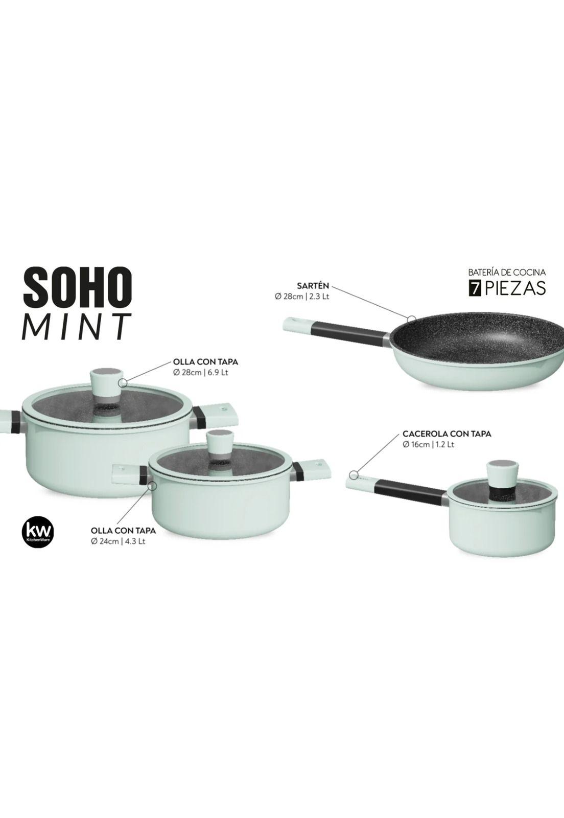 Pack Batería de Cocina Profesional KW Forged Aluminum Mint-5