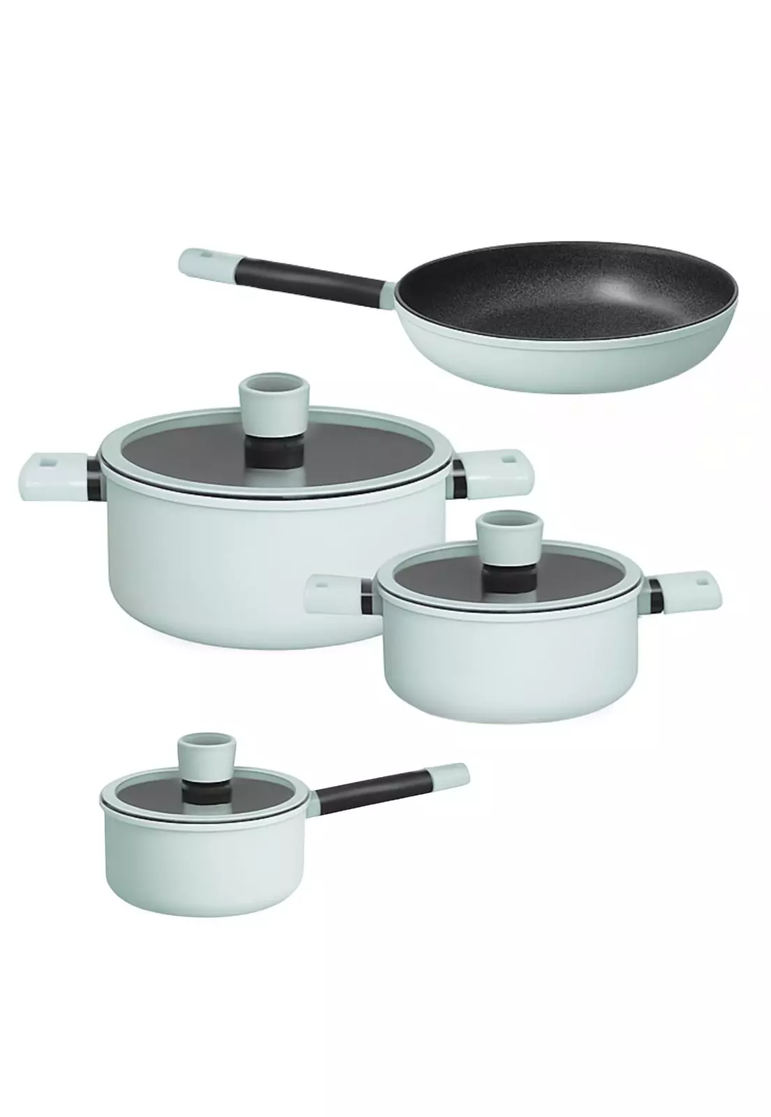 Pack Batería de Cocina Profesional KW Forged Aluminum Mint-2