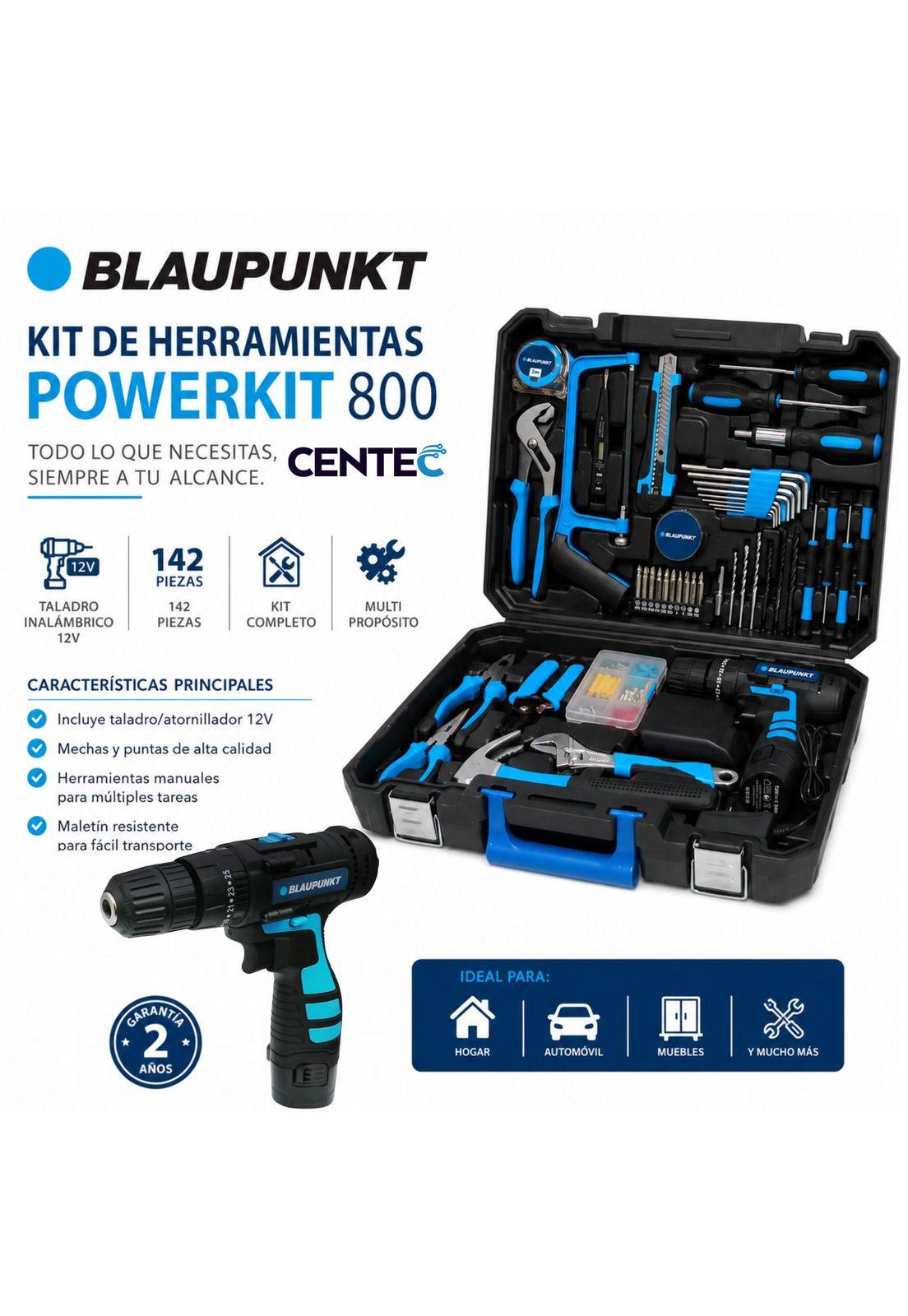 Kit de Herramientas Multiusos +Desatornillador Eléctrico 12V-5