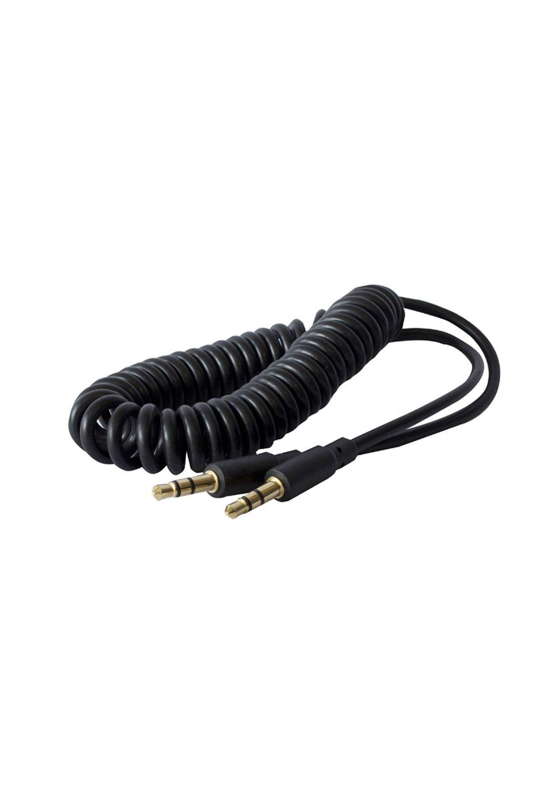 Cable De Audio 1X1 HIFI Tipo Espiral de 1.8 Metros Reforzado-2