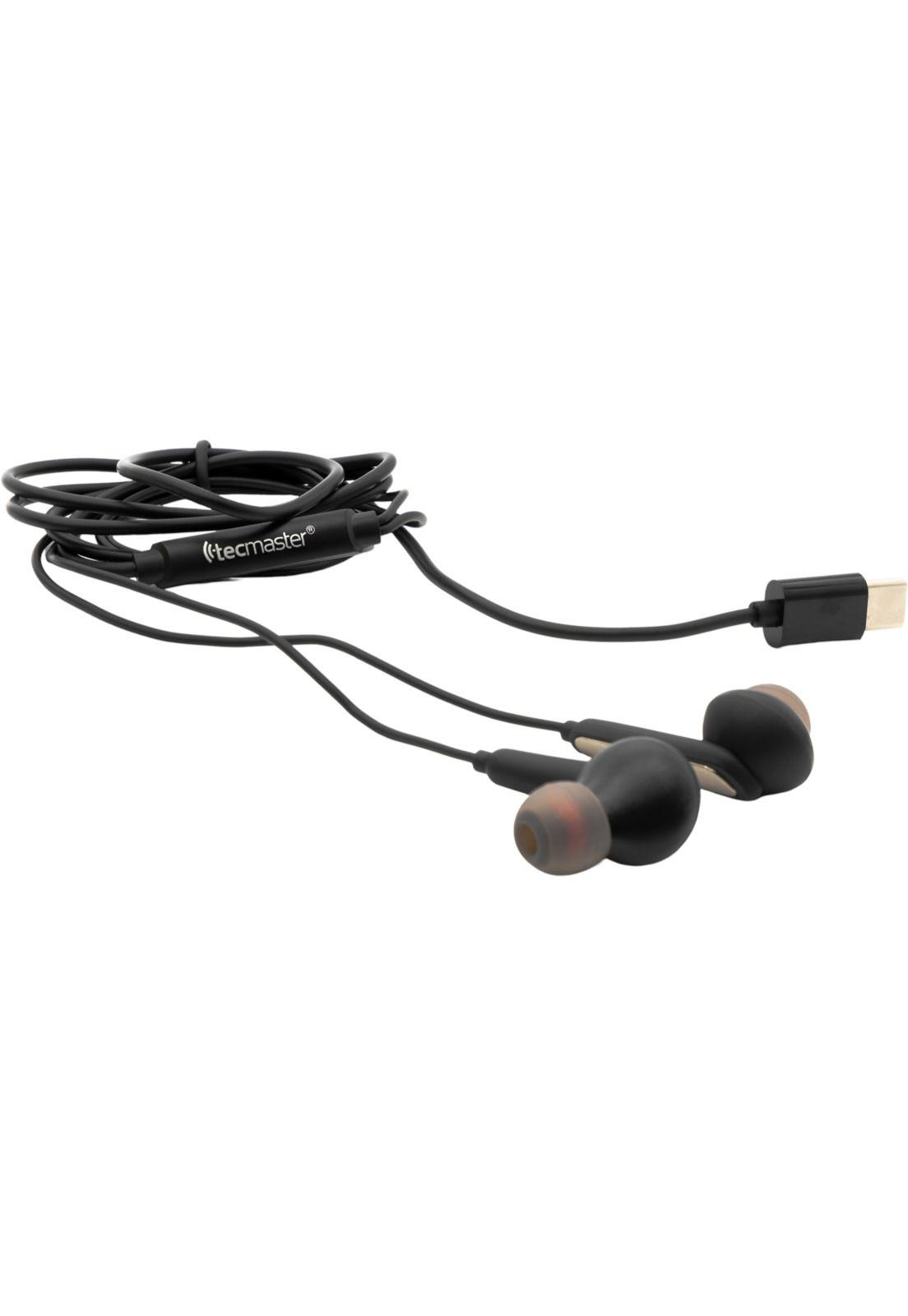 Audífonos Type-C con Manos Libre HIFI Tecmaster TM-300517 BK-2