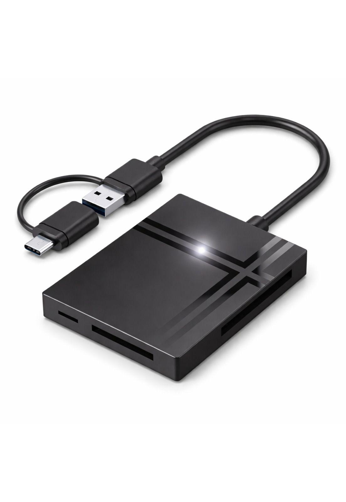 Lector de Memorias Profesional 5en1 USB 3.0 High Speed RD500-2