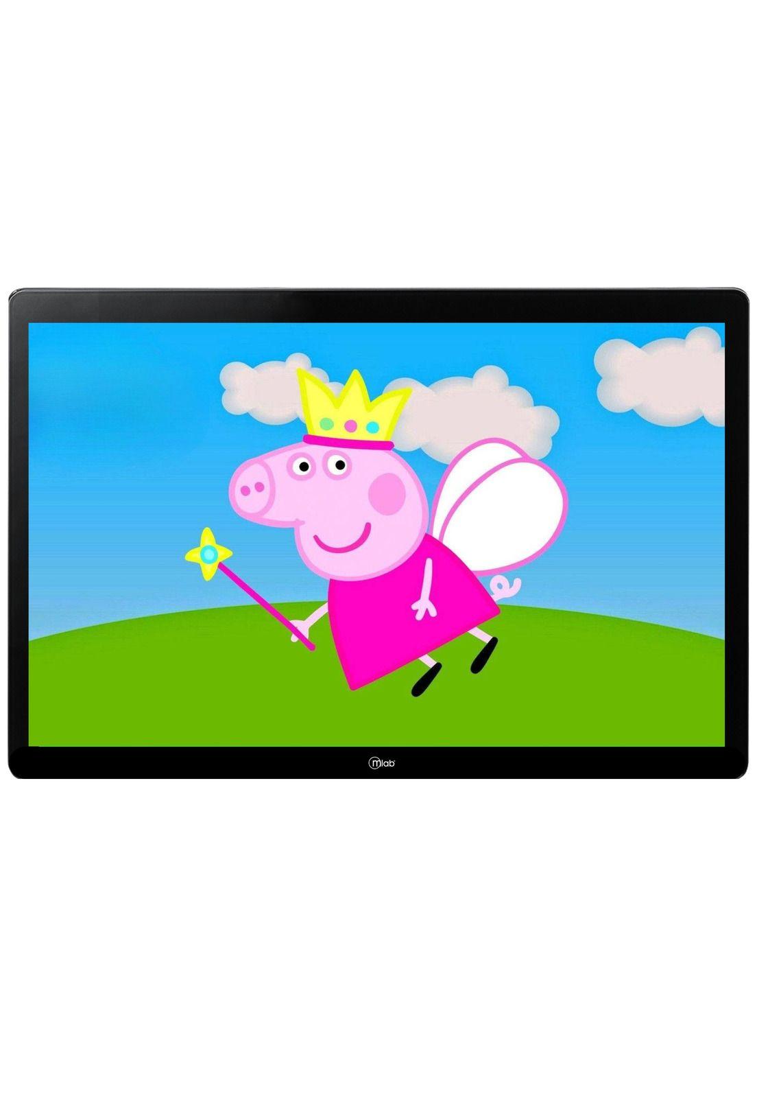 TV Portátil FHD Recargable Señal Digital ISDB-T 14" SLIM BK-2