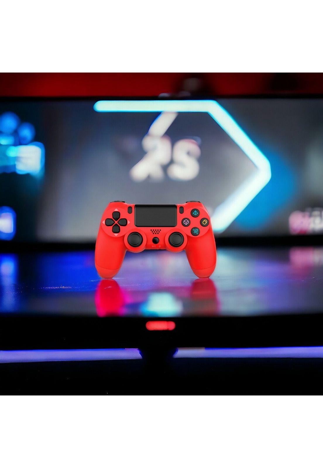 Gamepad Inalambrico Tecnolab Multiplataformas Bluetooth Rojo-5