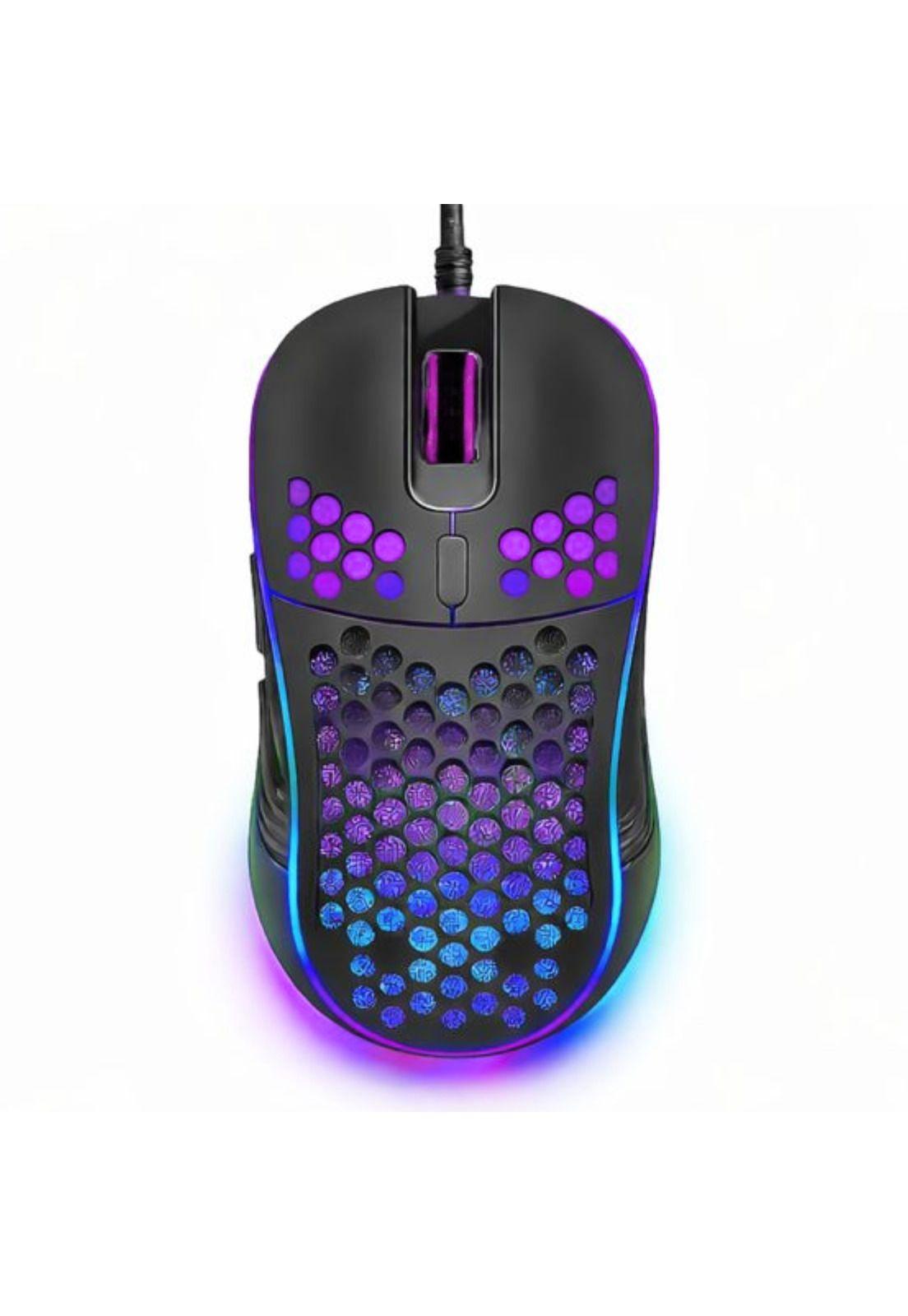 Mouse Gamer DGX Core RGB 7200 DPI Max Ergonómico-2