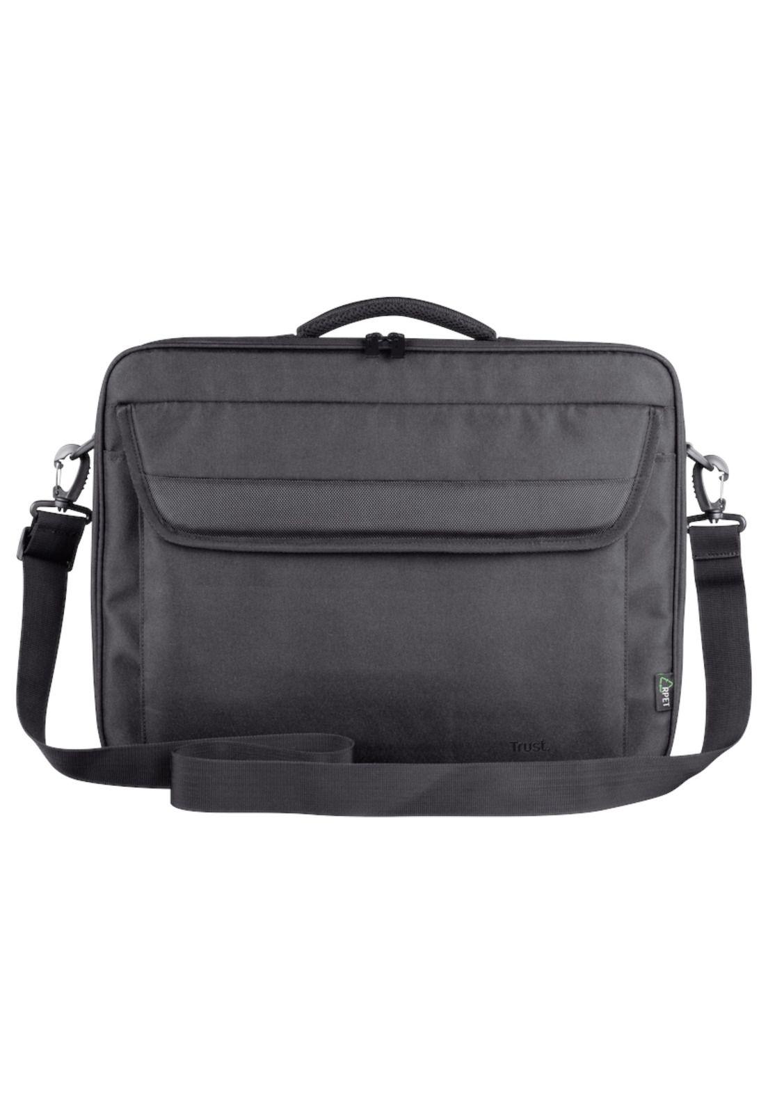 Bolso Notebook Trust Atlanta 16" con Correa Reinforced Black-4