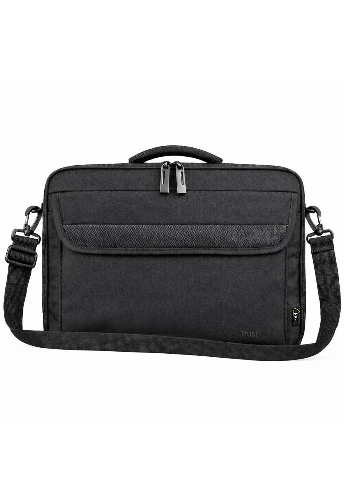Bolso Notebook Trust Atlanta 16" con Correa Reinforced Black-8