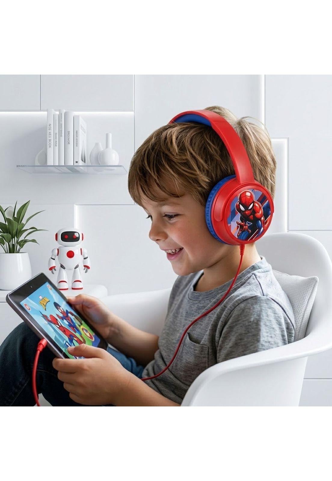 Audífonos Spider-Man Kids 3.5MM Manos Libres LFH13044-NOC-7