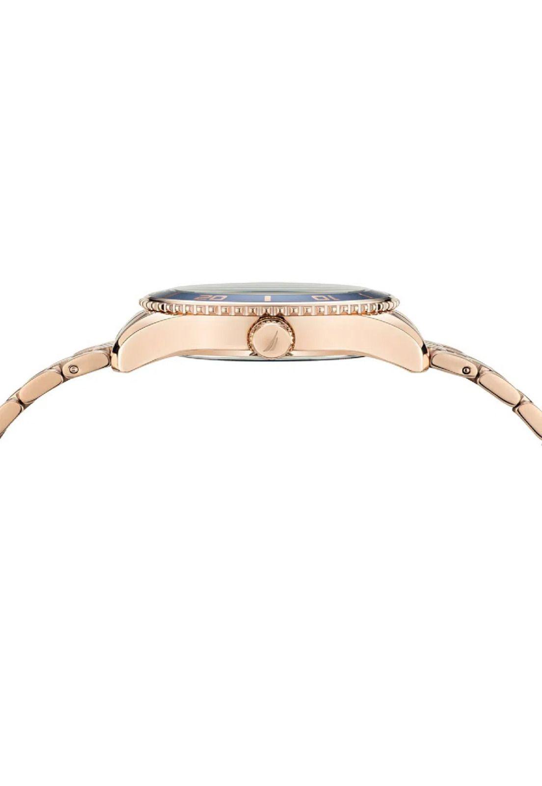 Reloj Nautica Mujer Deluxe Edition Oro Rosa NAPPBS027-2