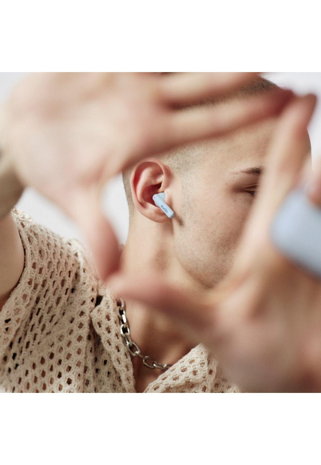 Audífonos Sudio Premium Line Earphones A1 TWS MIDNIGHT BLUE-6