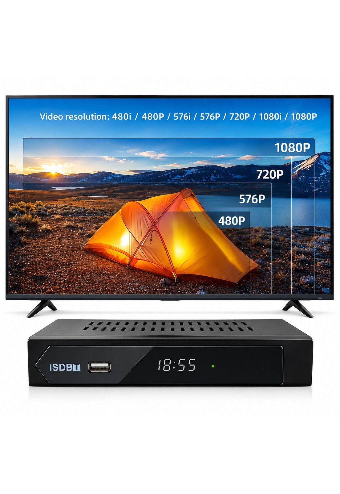 Decodificador de Señal Digital para TV ISDB-T High Power-7