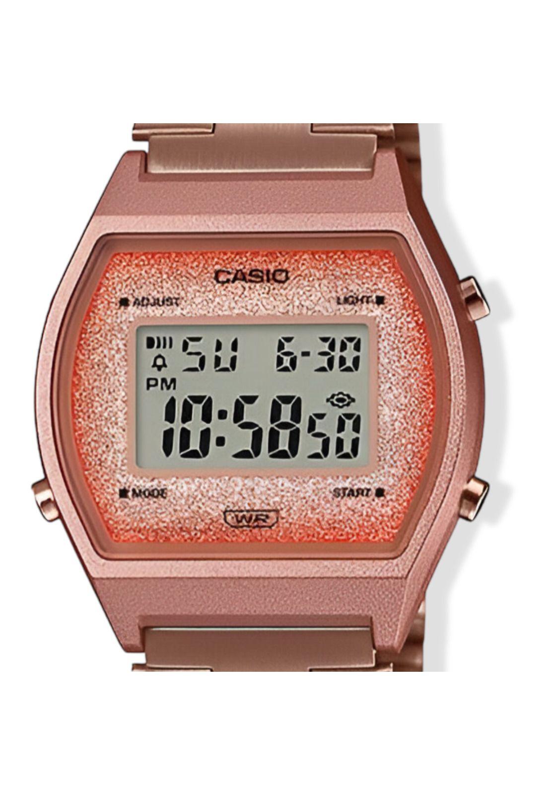 Reloj Casio de Mujer Oro Rosa B640WCG-5DF Classic Edition-2