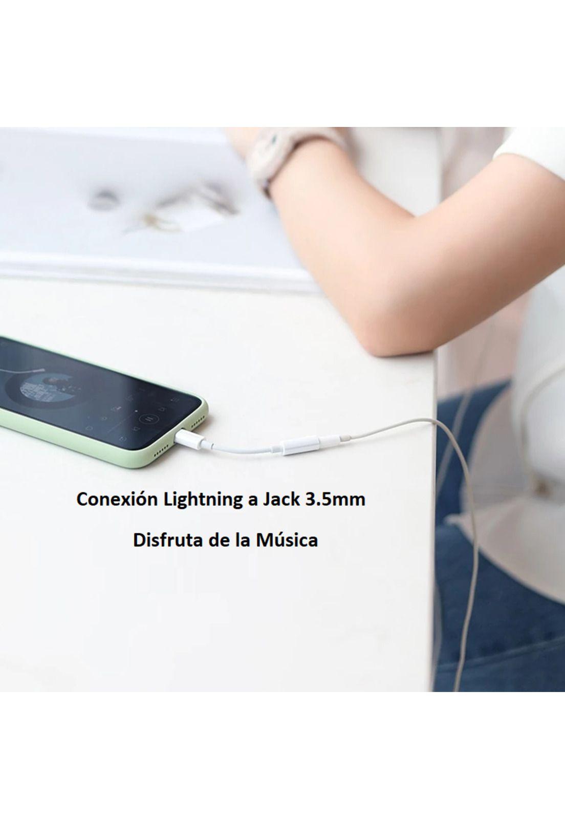 Adaptador Lightning para Audio 3,5mm Hembra BL-AD100AL-6