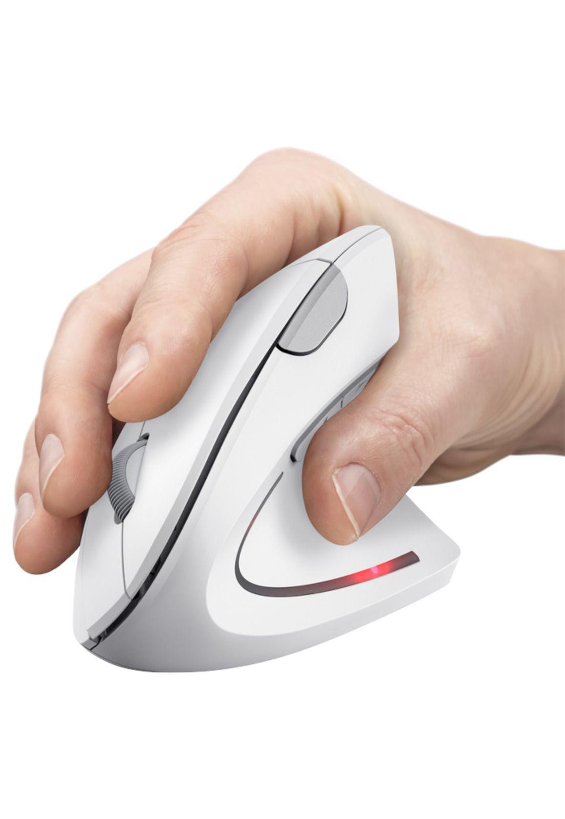 Mouse Vertical Inalámbrico Ergonómico Trust Verto White-2