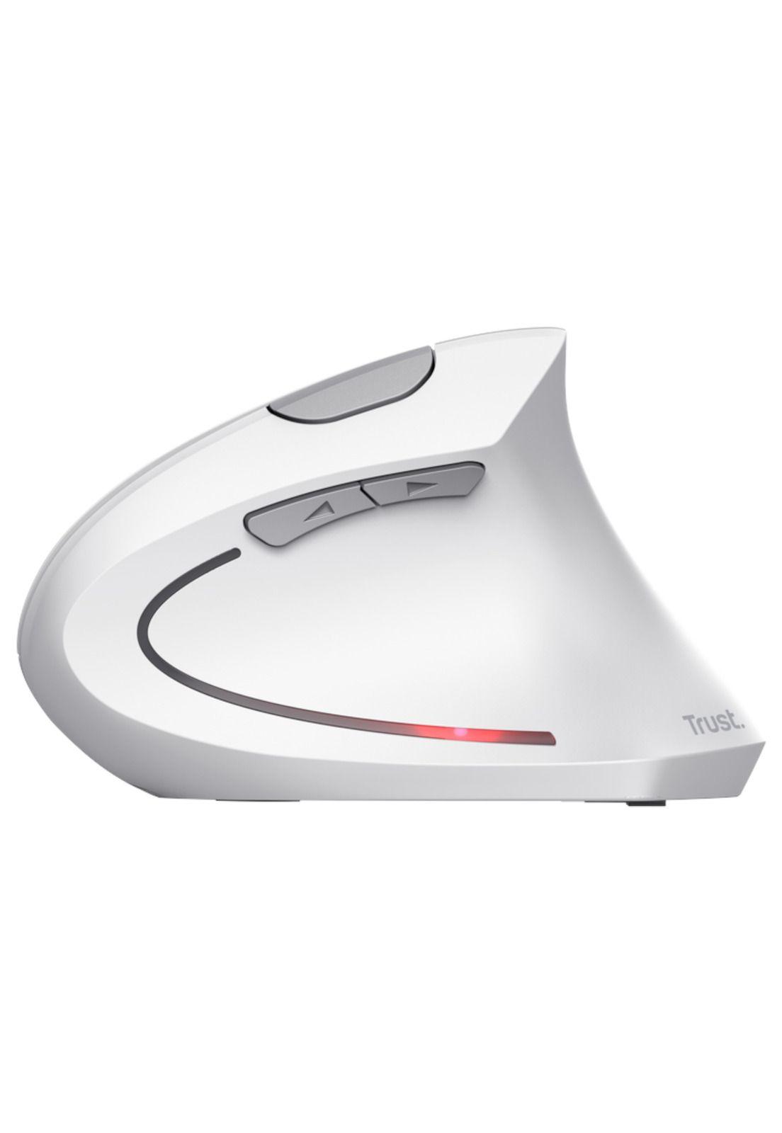 Mouse Vertical Inalámbrico Ergonómico Trust Verto White-3