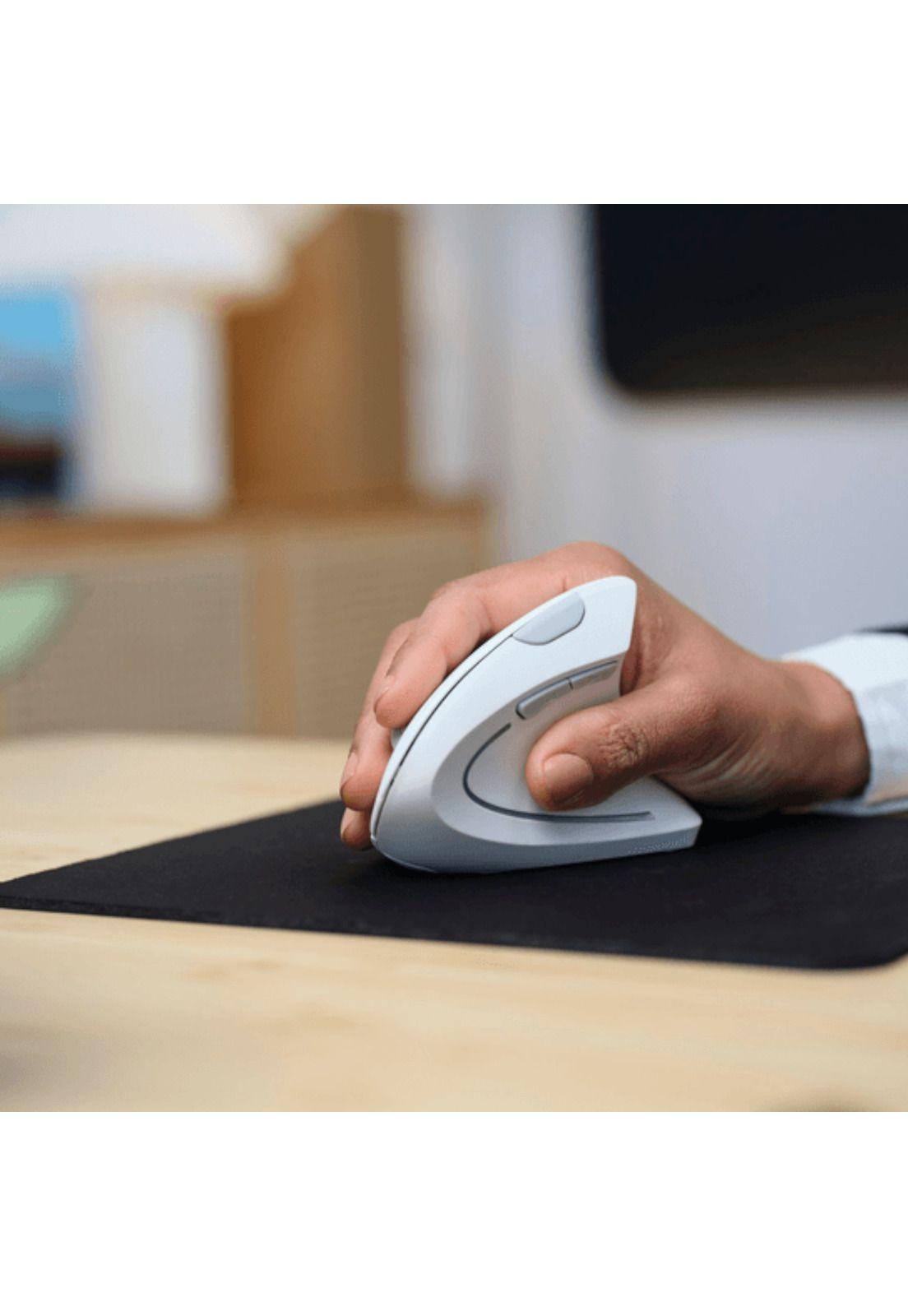 Mouse Vertical Inalámbrico Ergonómico Trust Verto White-8