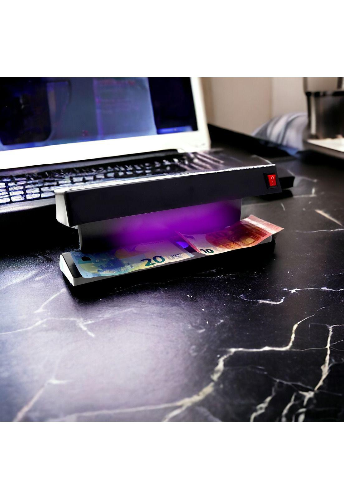 Detector De Billetes Falsos con Doble Luz Ultra Violeta 6W-9