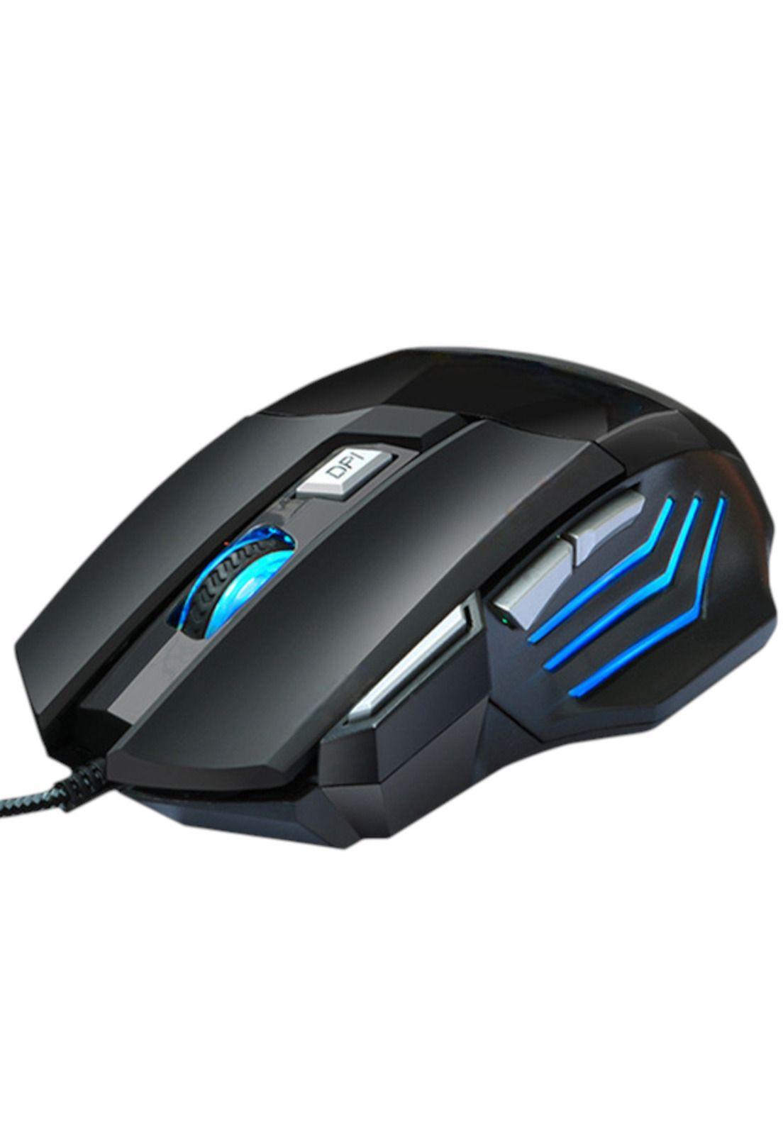 Mouse ReptileX Ergonomico RX-0047 RGB | 7 Botones | 2400 DPI-3