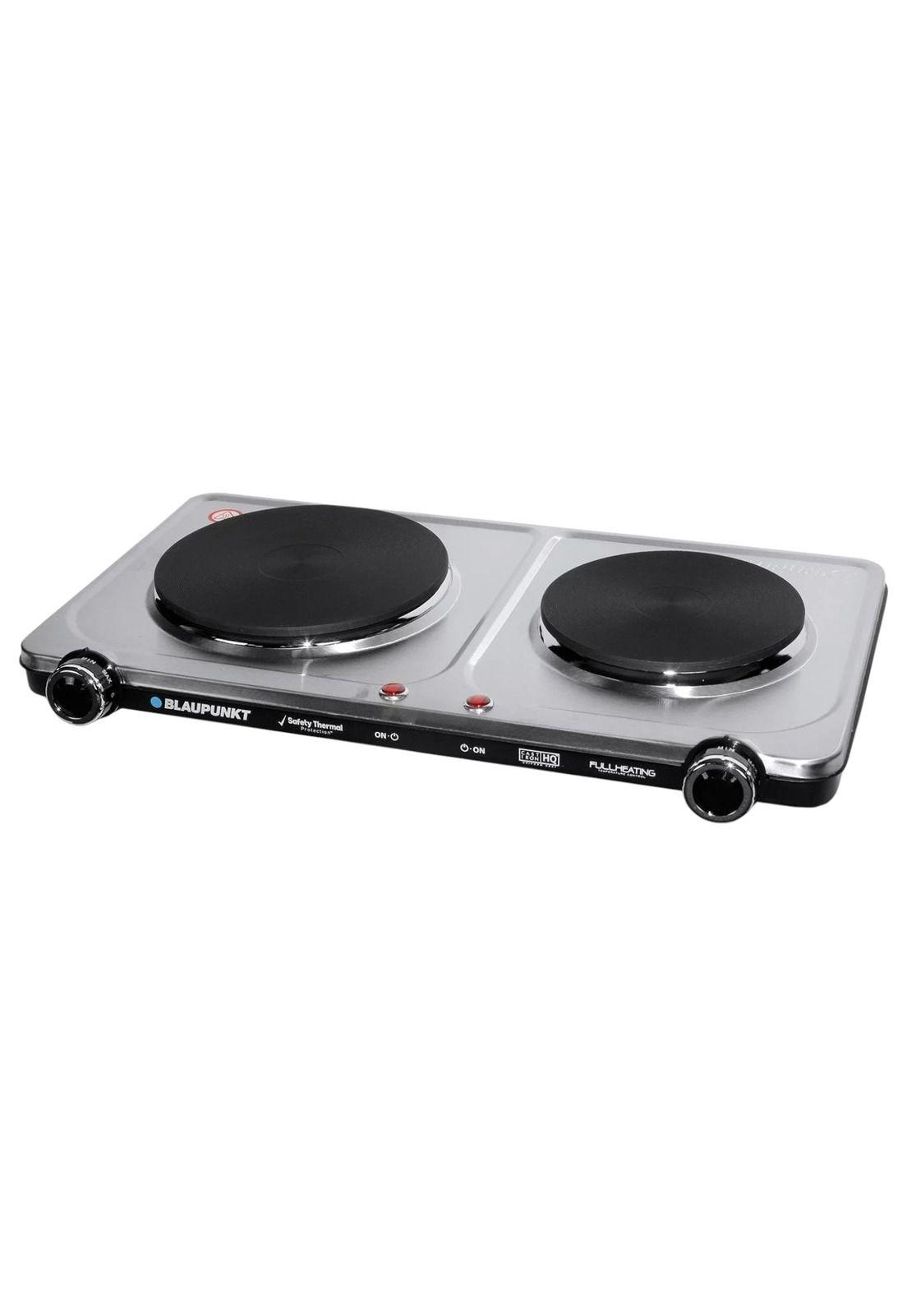 Cocina Encimera Eléctrica Inox Dual Burner 2200W AE12900 SEC-6