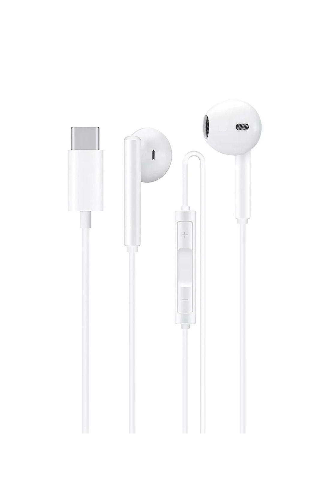 Audífonos USB-C HIFI Manos Libre Tecmaster White TM-300516-4