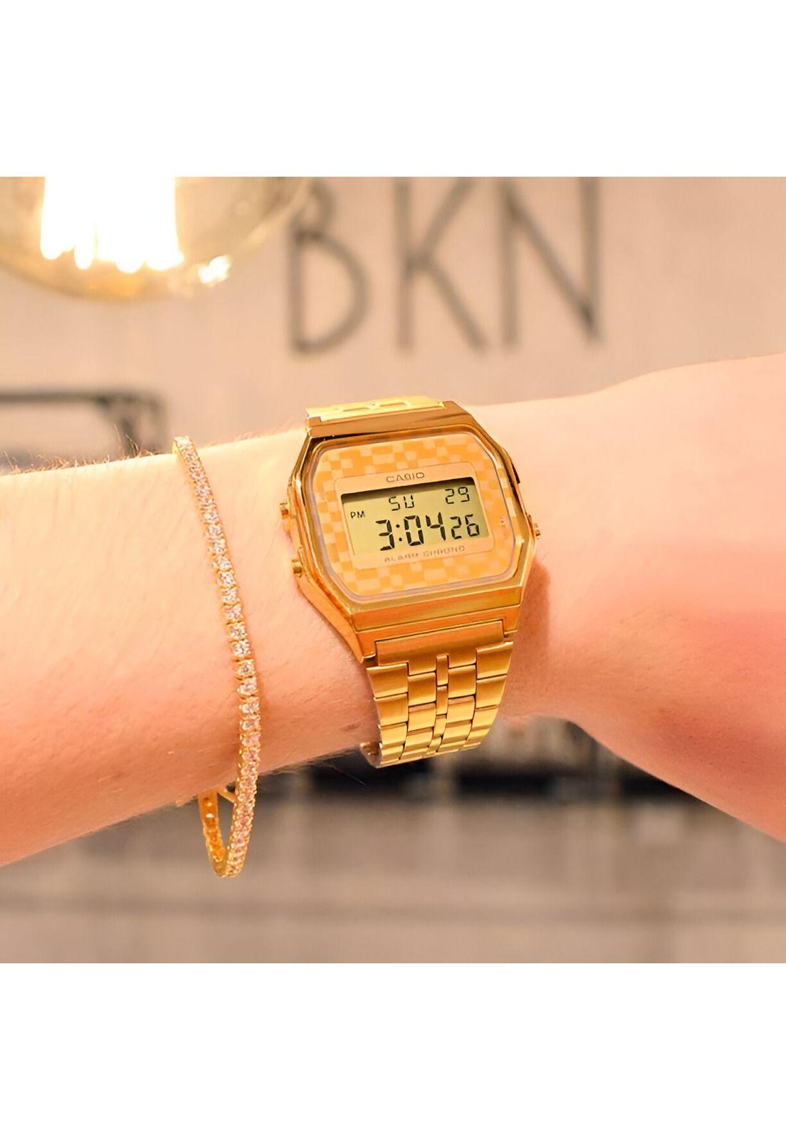 Reloj Femenino Casio Gold A159Wgea-9Adf-4