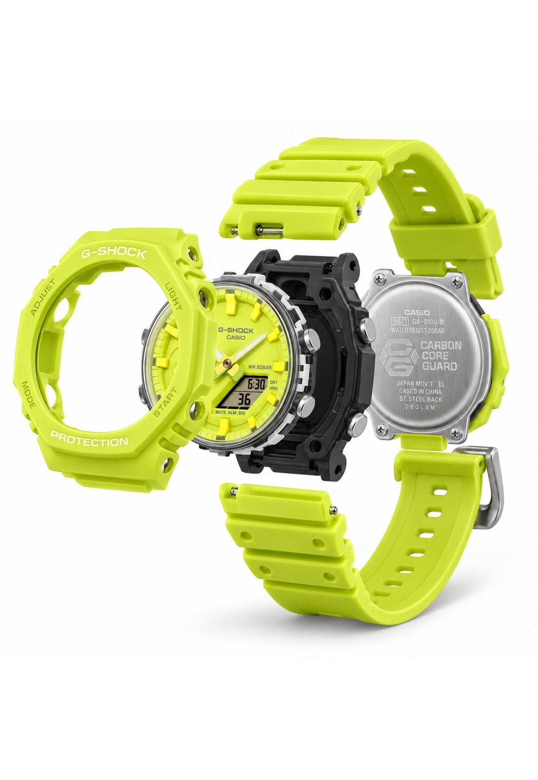 Reloj Deportivo G-SHOCK GA-2100-9A9DR-3