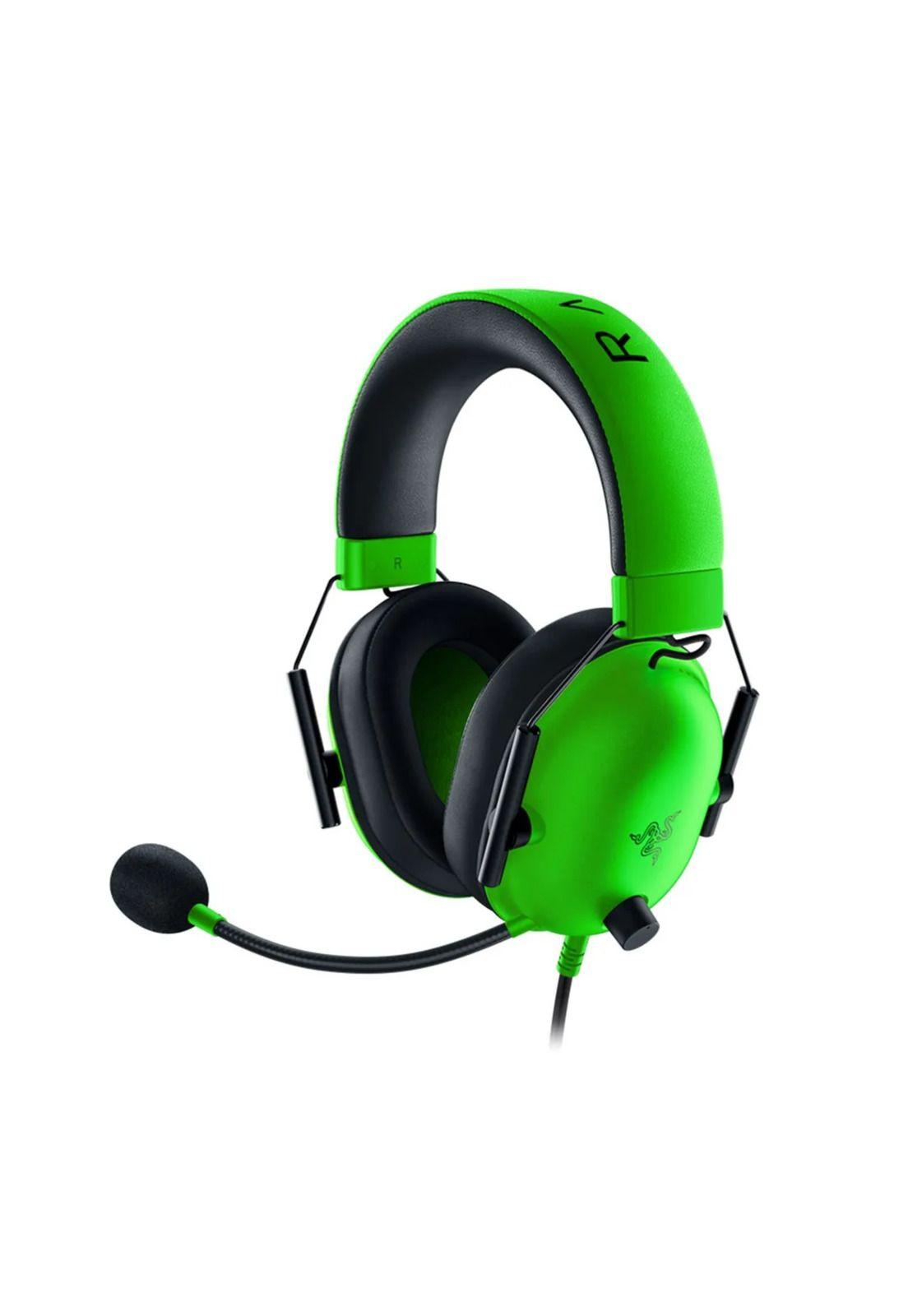 Audífonos Gamer Razer BLACKSHARK V2 X Green Mulltiplataforma-3