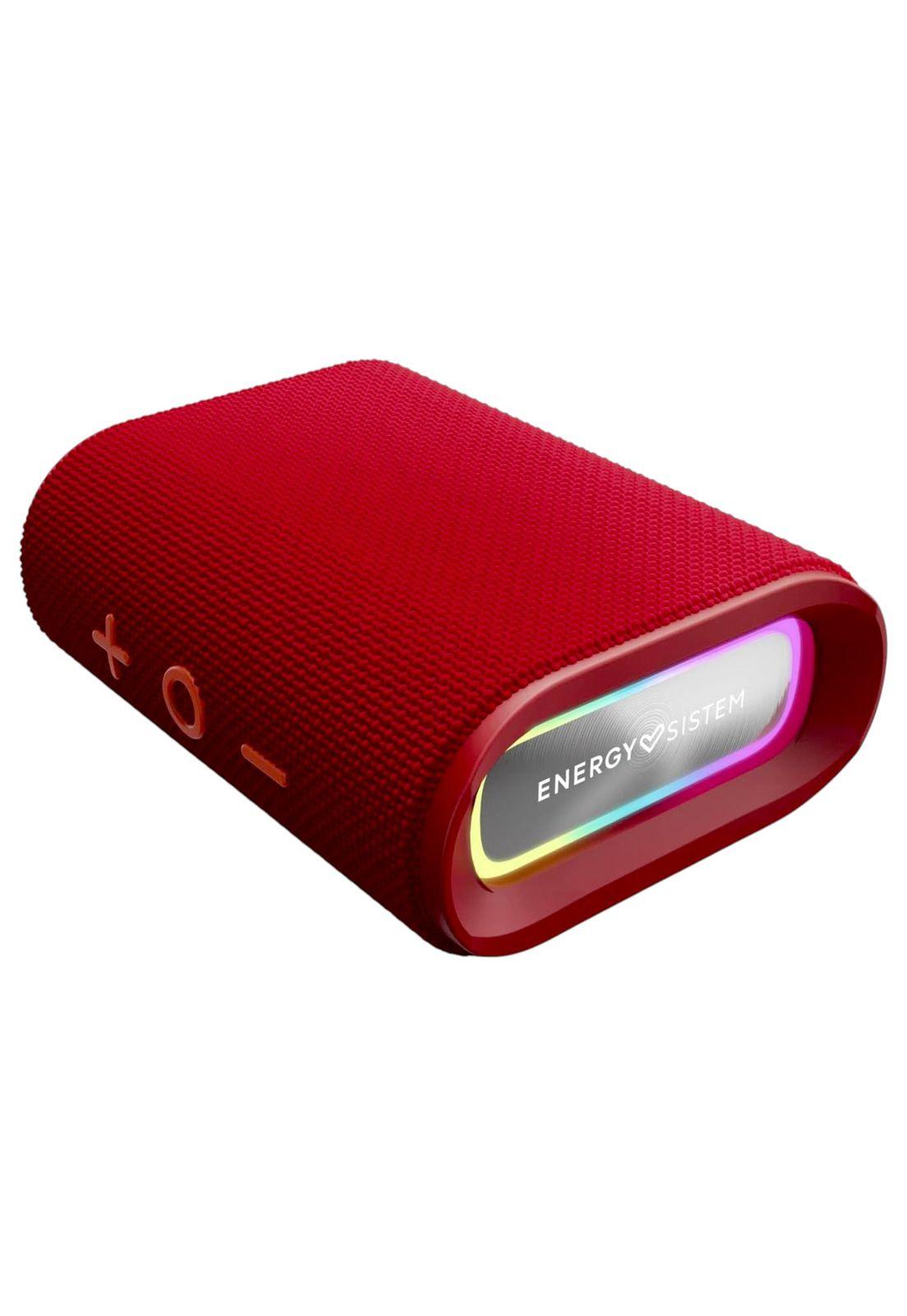 Parlante Portátil Energy Sistem StreetPlay RED RGB 8W +12Hrs-4